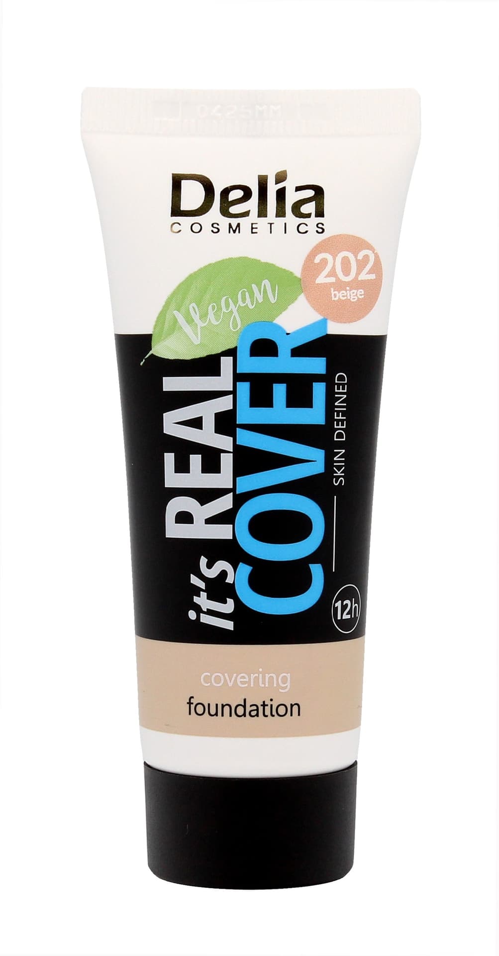 

Delia Cosmetics It's Real Cover Podkład kryjący rewitalizująco-nawilżający nr 202 Beige 30ml