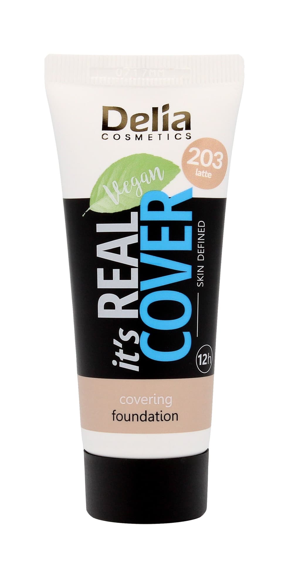 

Delia Cosmetics It's Real Cover Podkład kryjący rewitalizująco-nawilżający nr 203 Latte 30ml