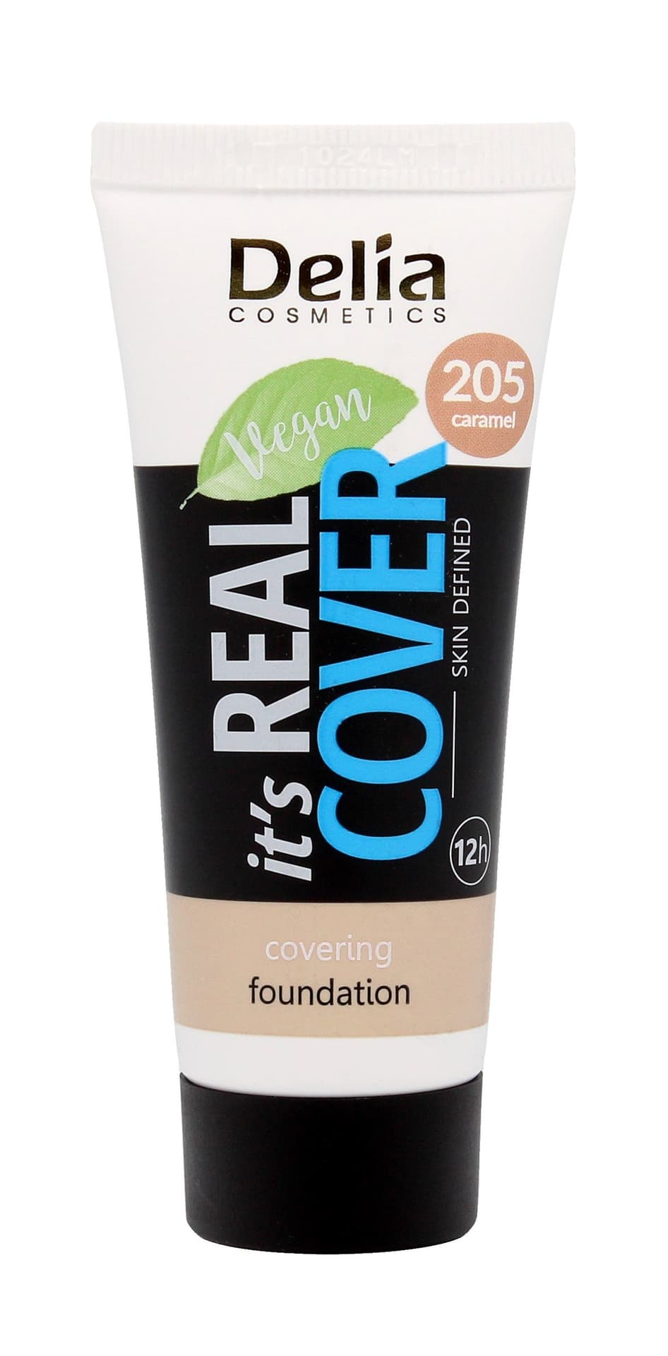 

Delia Cosmetics It's Real Cover Podkład kryjący rewitalizująco-nawilżający nr 205 Caramel 30ml