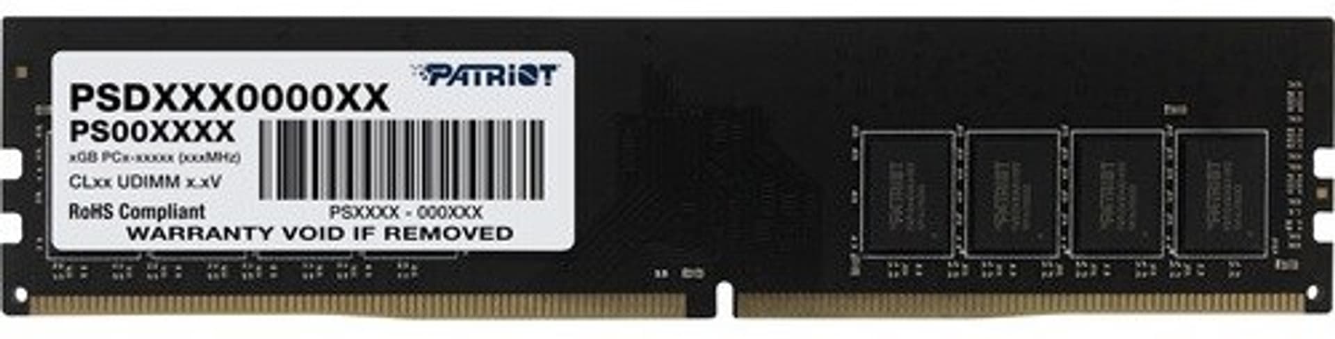 

PATRIOT DDR4 16GB SIGNATURE 2666MHz 1 rank
