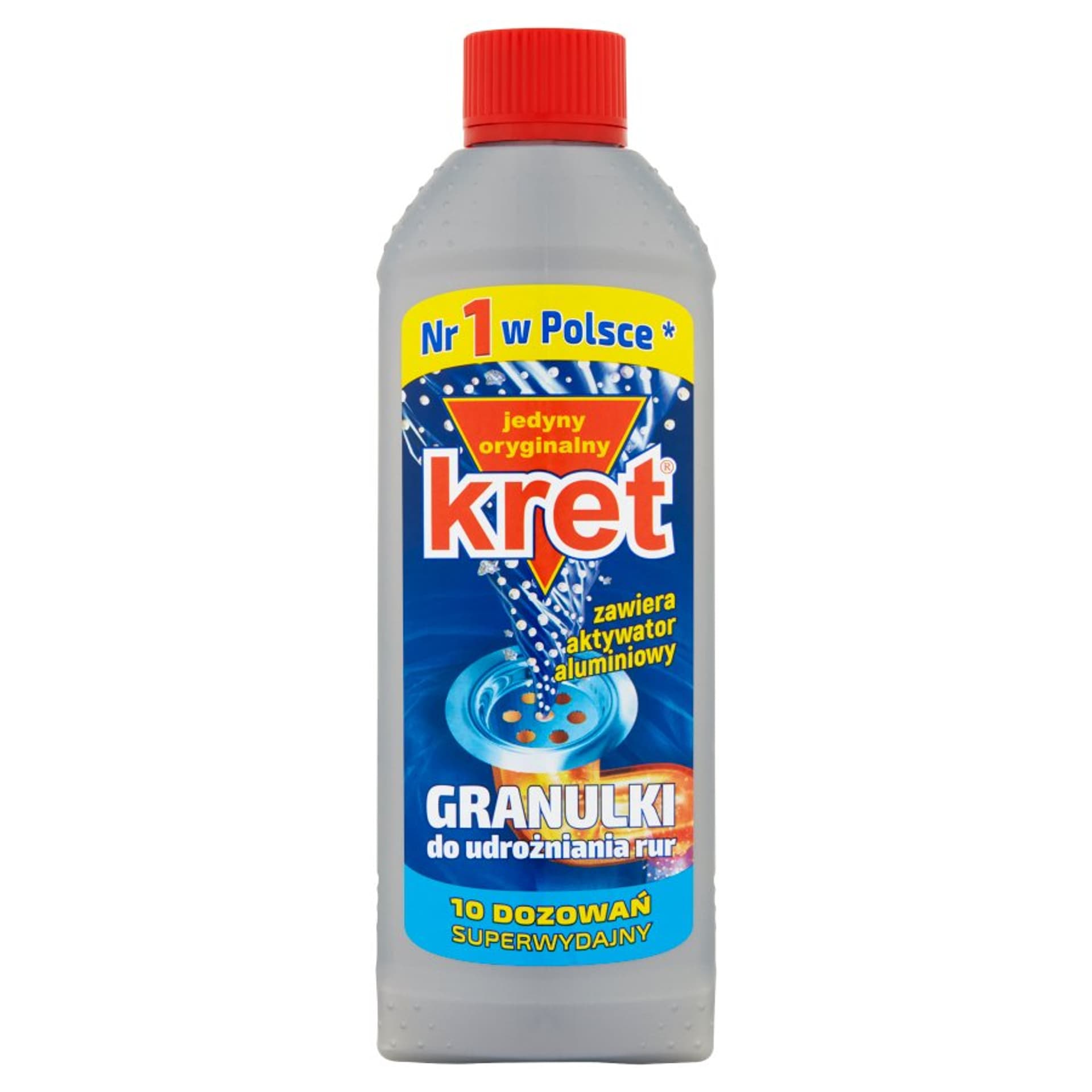 

Kret Granulki do udrożniania rur 800g