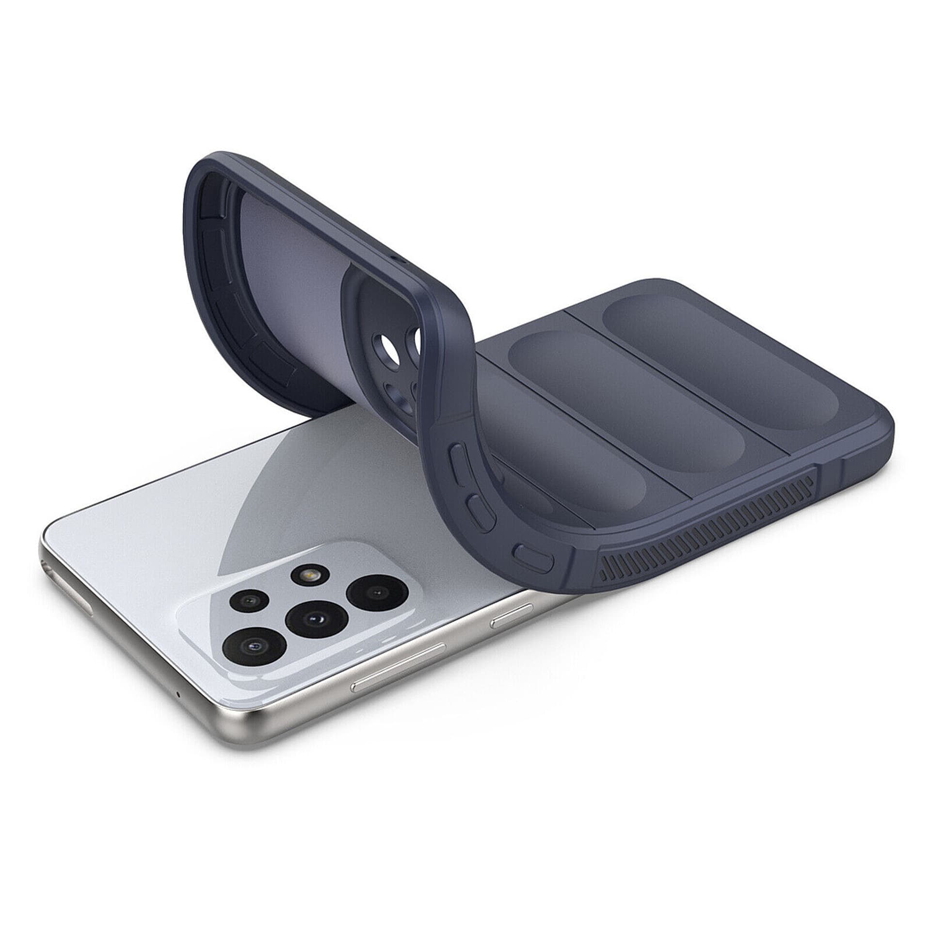 

Etui SAMSUNG GALAXY M13 Silky Shield granatowe