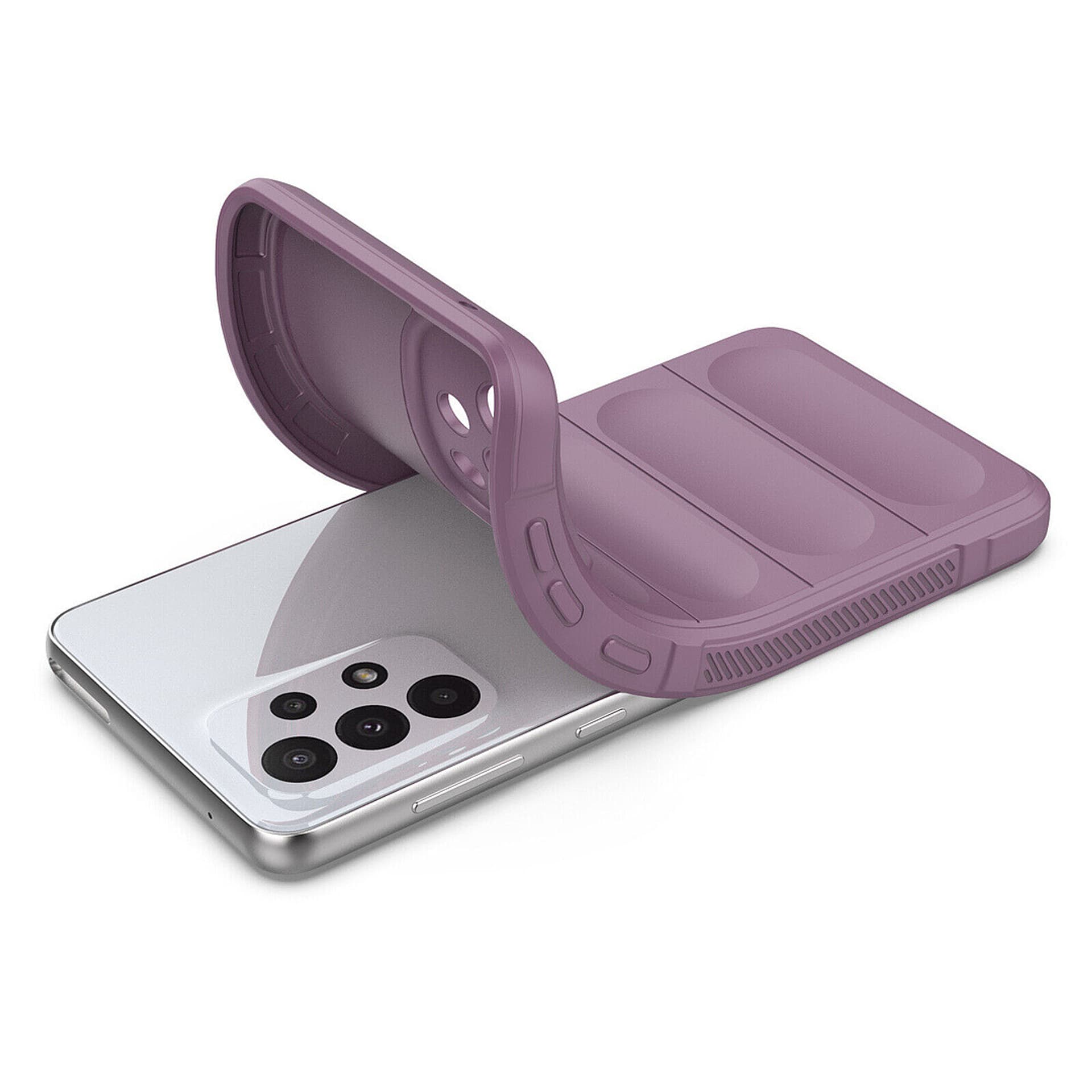 

Etui XIAOMI REDMI 10C Silky Shield lawendowe