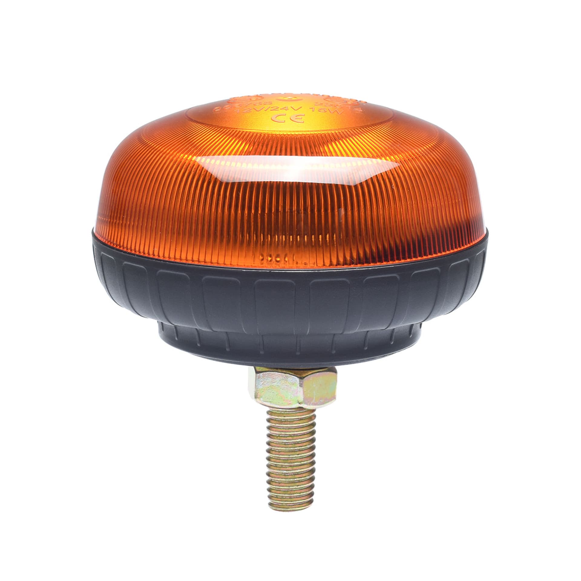 

Lampa ostrzegawcza mini kogut 18 led śruba r65 r10 12-24v w21sb amio-02923