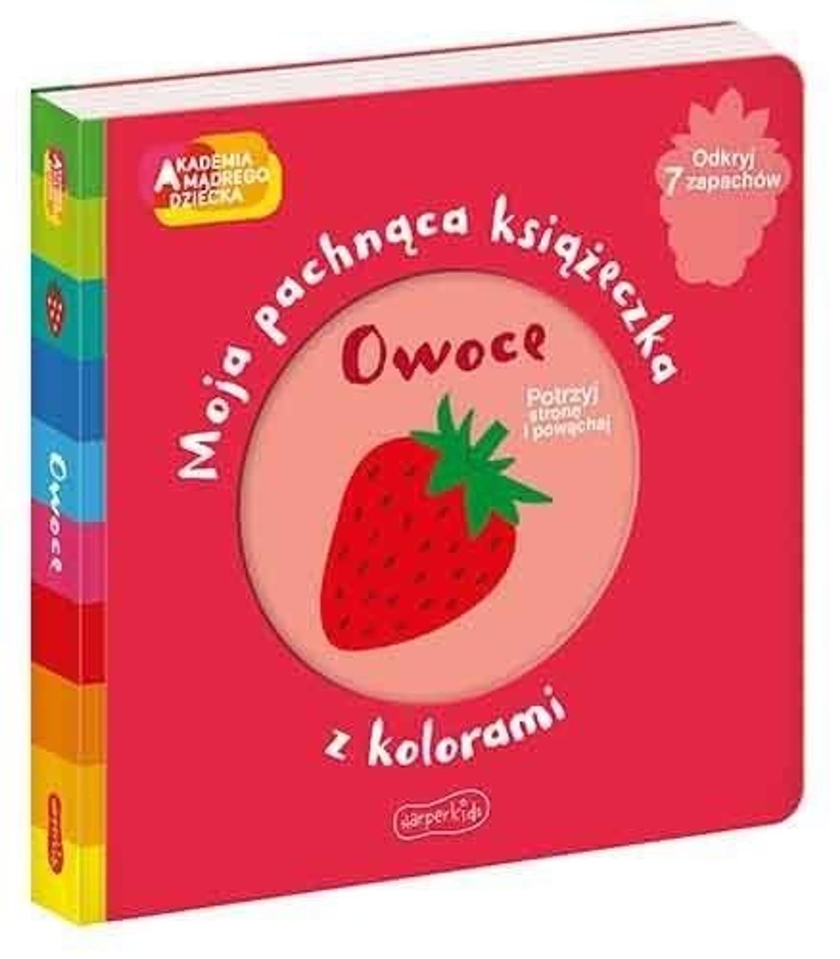 

Książeczka pachnąca Akdemia Mądrego Dziecka Owoce