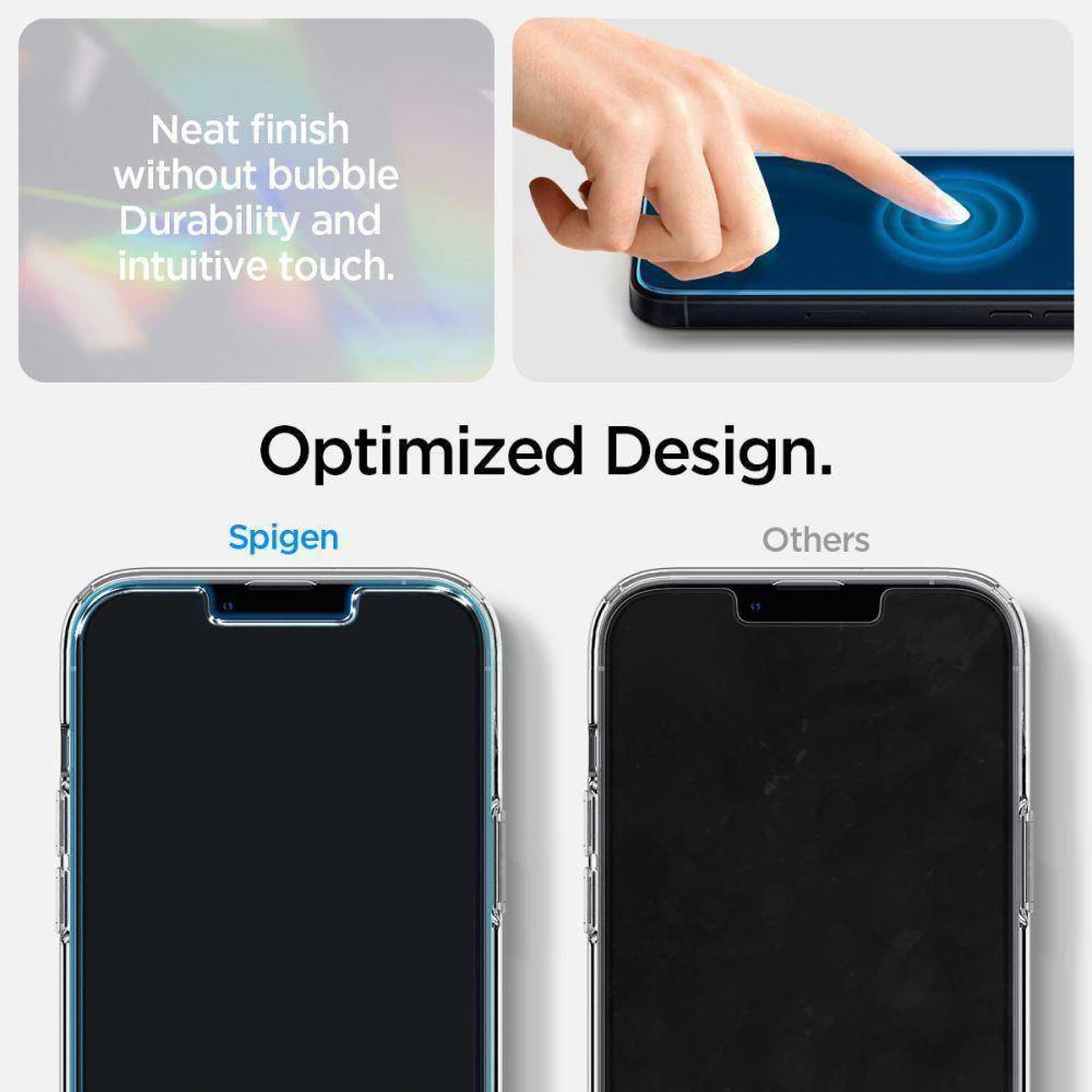 

Etui + Szkło Hartowane IPHONE 14 Spigen Crystal Pack transparentne
