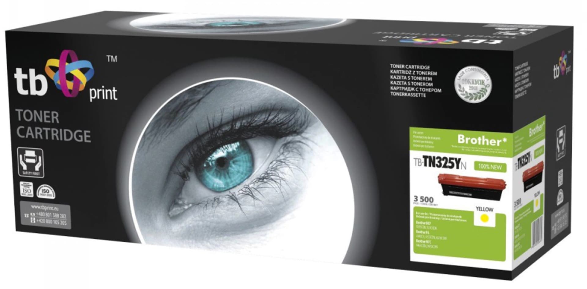 

Toner do Brother TN325Y YE 100% nowy TB-TN325YN