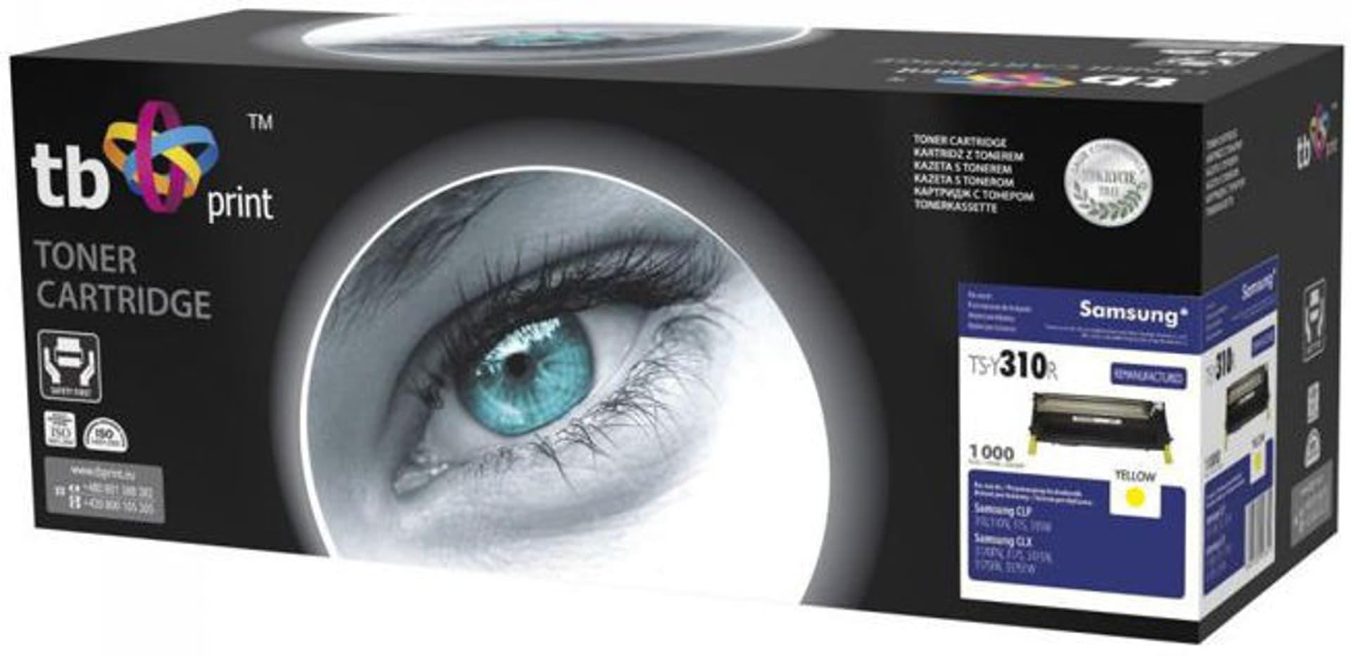 

Toner do Samsung CLP310 TS-Y310R YE ref.
