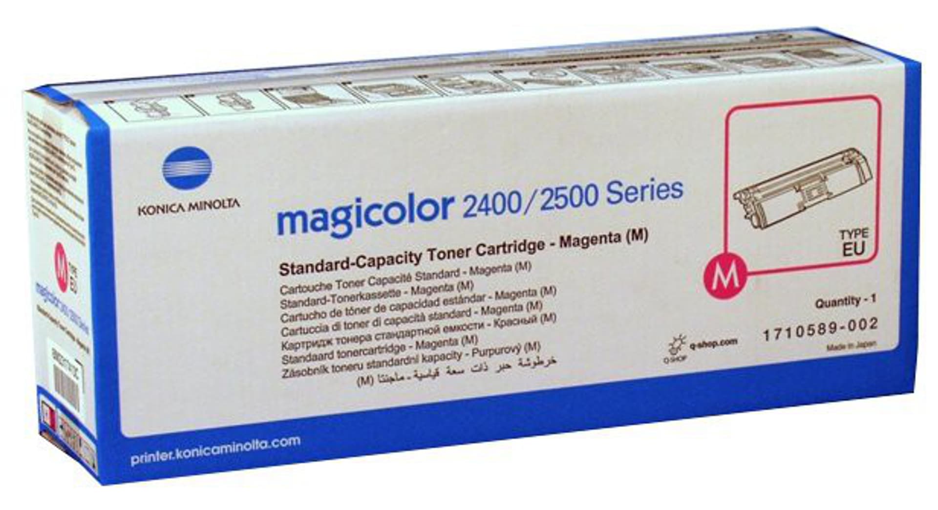 

Kaseta z tonerem KONICA MINOLTA 1710589-002 Magenta