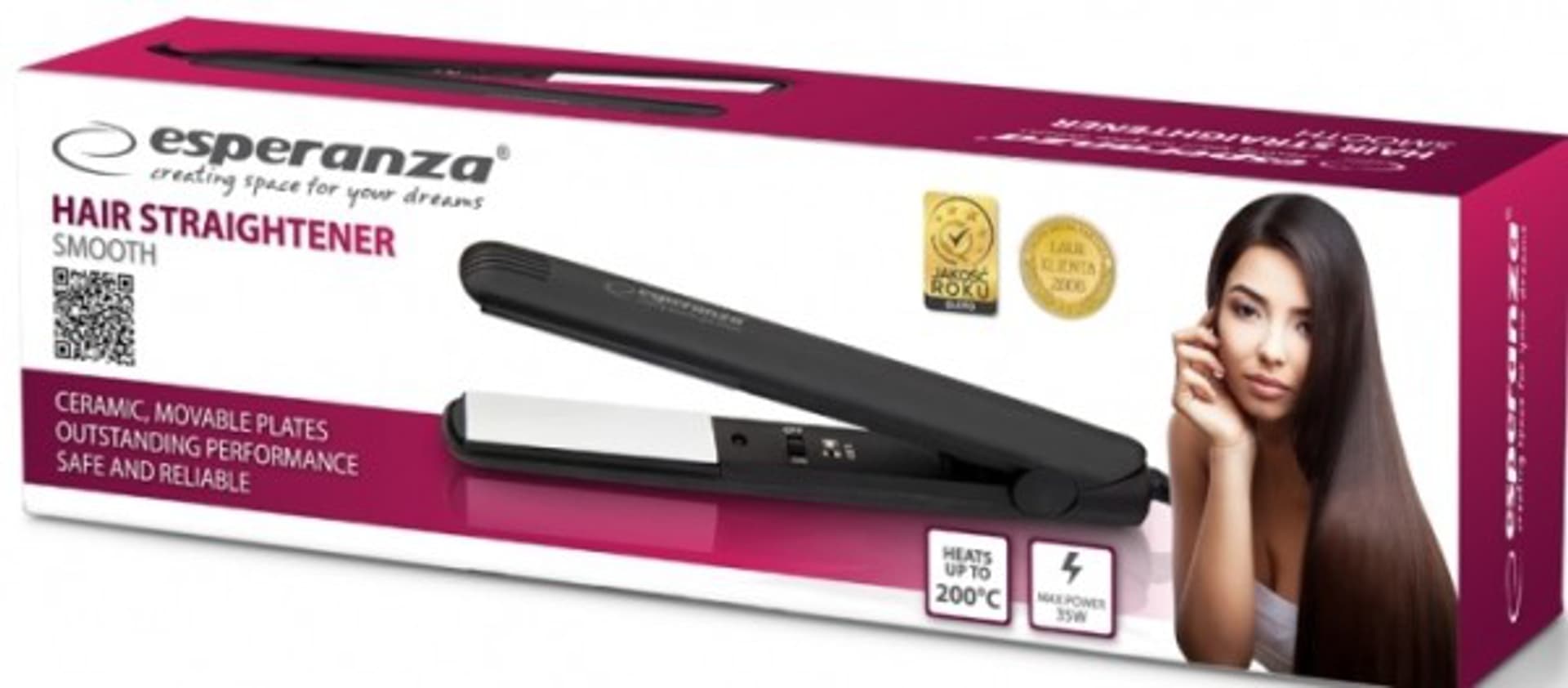 

Prostownica ESPERANZA Smooth 35W