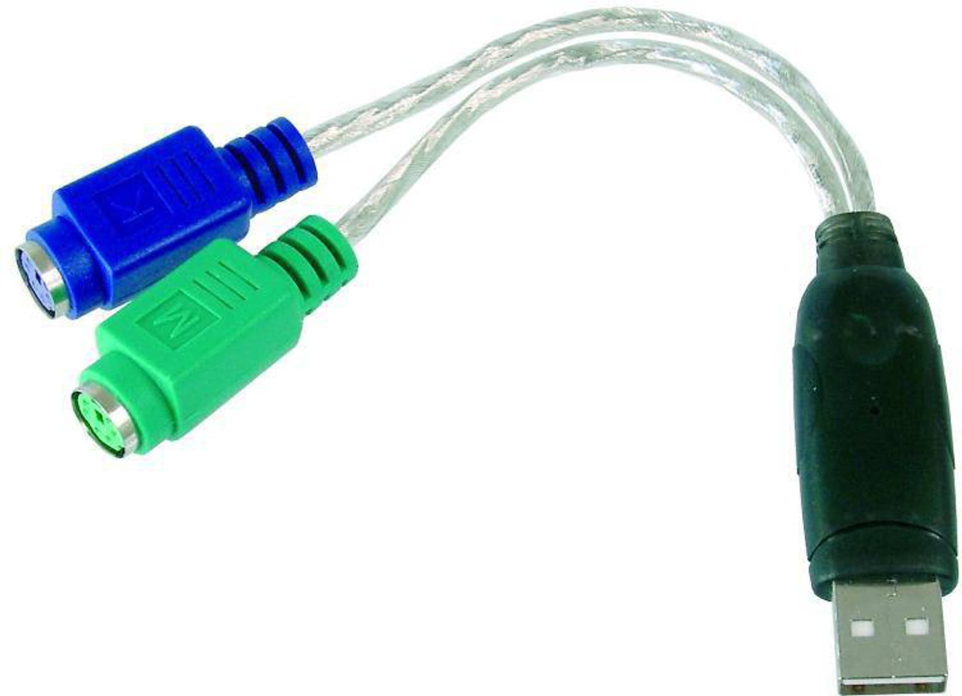 

Adapter DIGITUS USB 1.1 - PS/2 DA-70118 USB 1.1 - 2 x PS/2