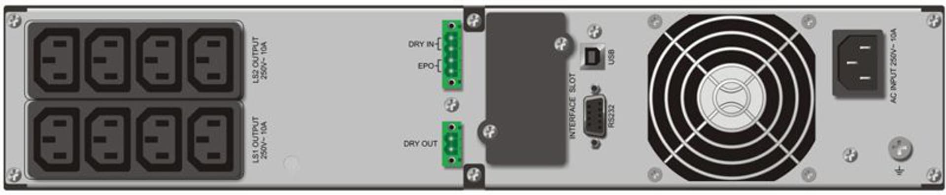 

Zasilacz awaryjny POWERWALKER VFI 1000RT LCD 10120120 1000VA