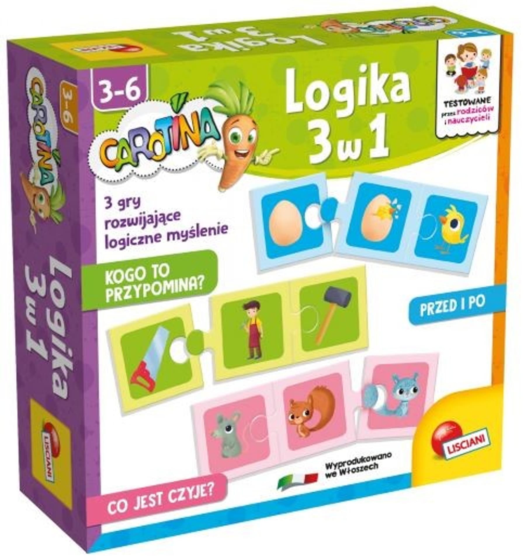 

Gra Carotina Logika 3w1