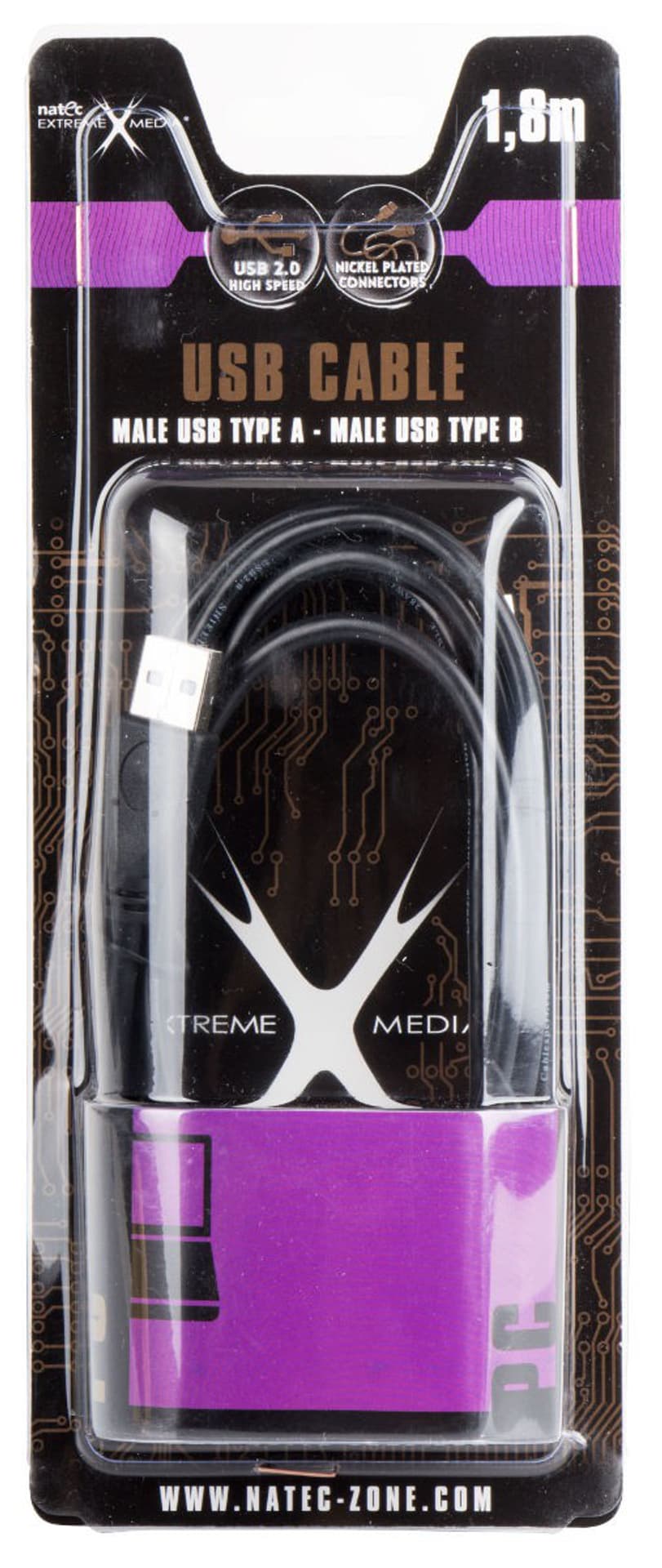 

Kabel USB NATEC USB 1.8