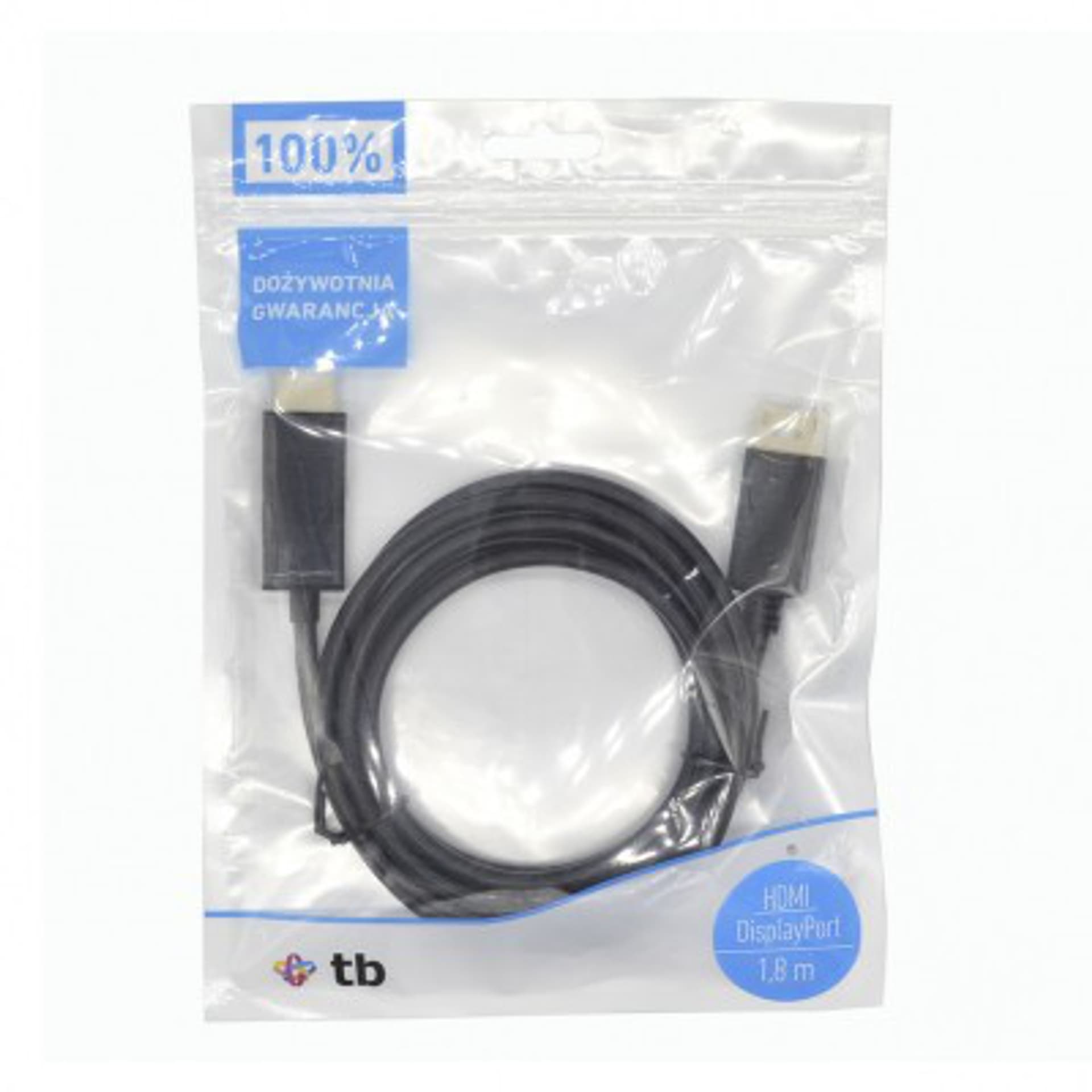 

TB HDMI - DisplayPort 1.8m /s1x Mini HDMI (wtyk) 1x Mini HDMI (wtyk)