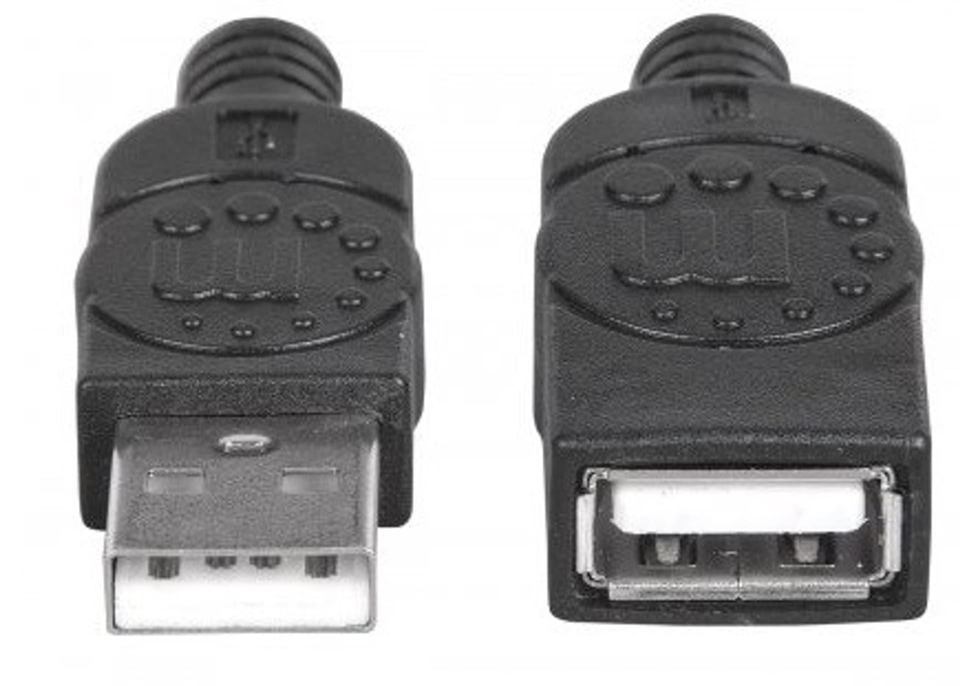 

Kabel USB MANHATTAN USB 2.0 typ A (gniazdo) 1.8