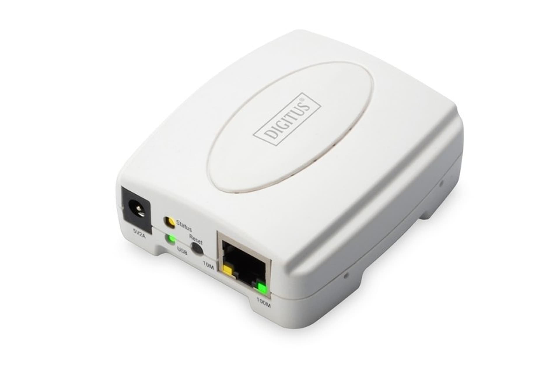 

DIGITUS SERWER WYDRUKU LAN 1XUSB 2.0 1XRJ45 FAST ETHERNET 10/100MBPS DN-13003-2