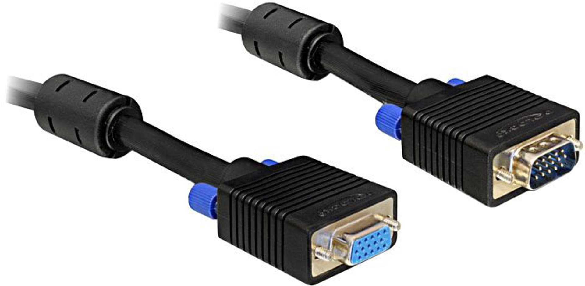 

DELOCK 15M/15F SVGA 2 m 2m /sD-sub 15pin Męska D-sub 15pin Żeńska