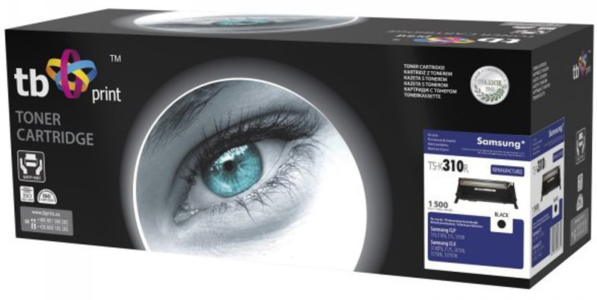 

Toner do Samsung CLP310 TS-K310R BK ref.