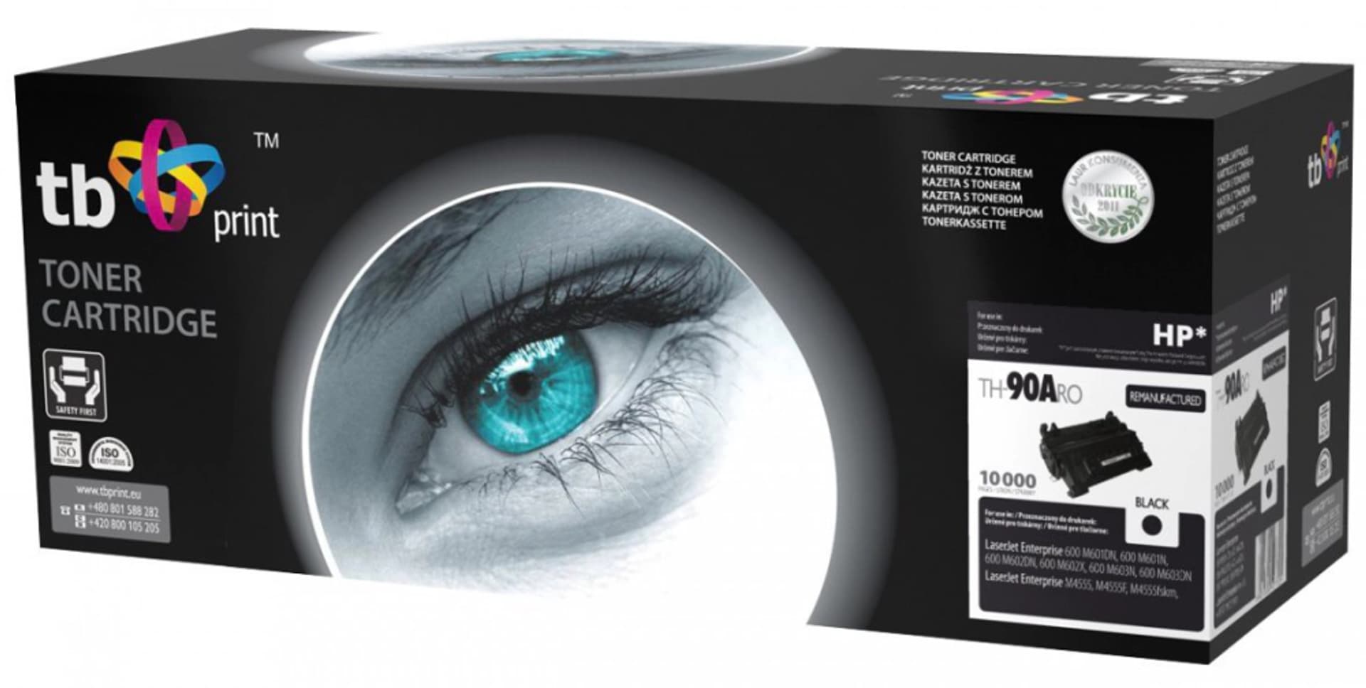 

Toner do HP Enter M4555 TH-90ARO BK ref.