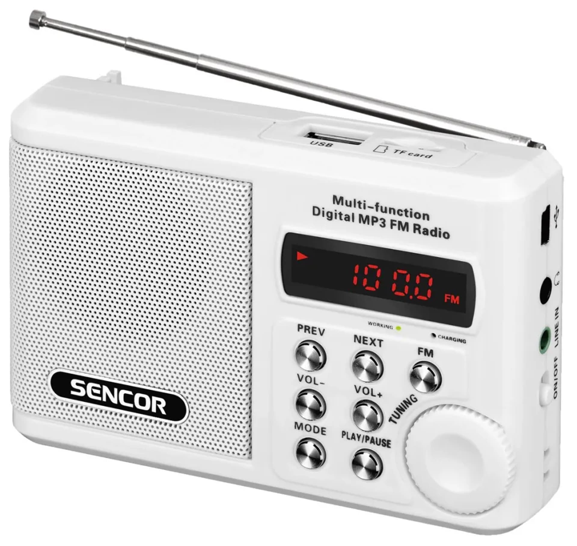 

SRD 215 W RADIO z USB,MP3,SD