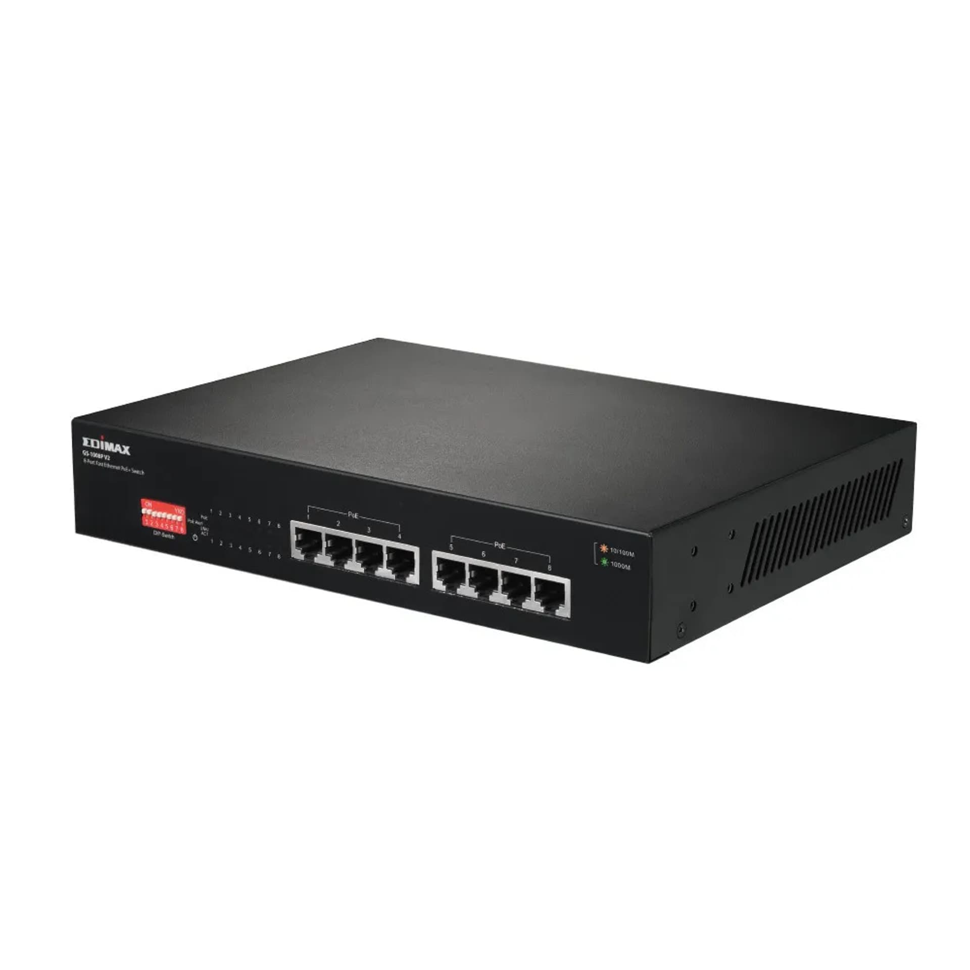 

Przełącznik EDIMAX GS-1008P V2 8x 10/100/1000