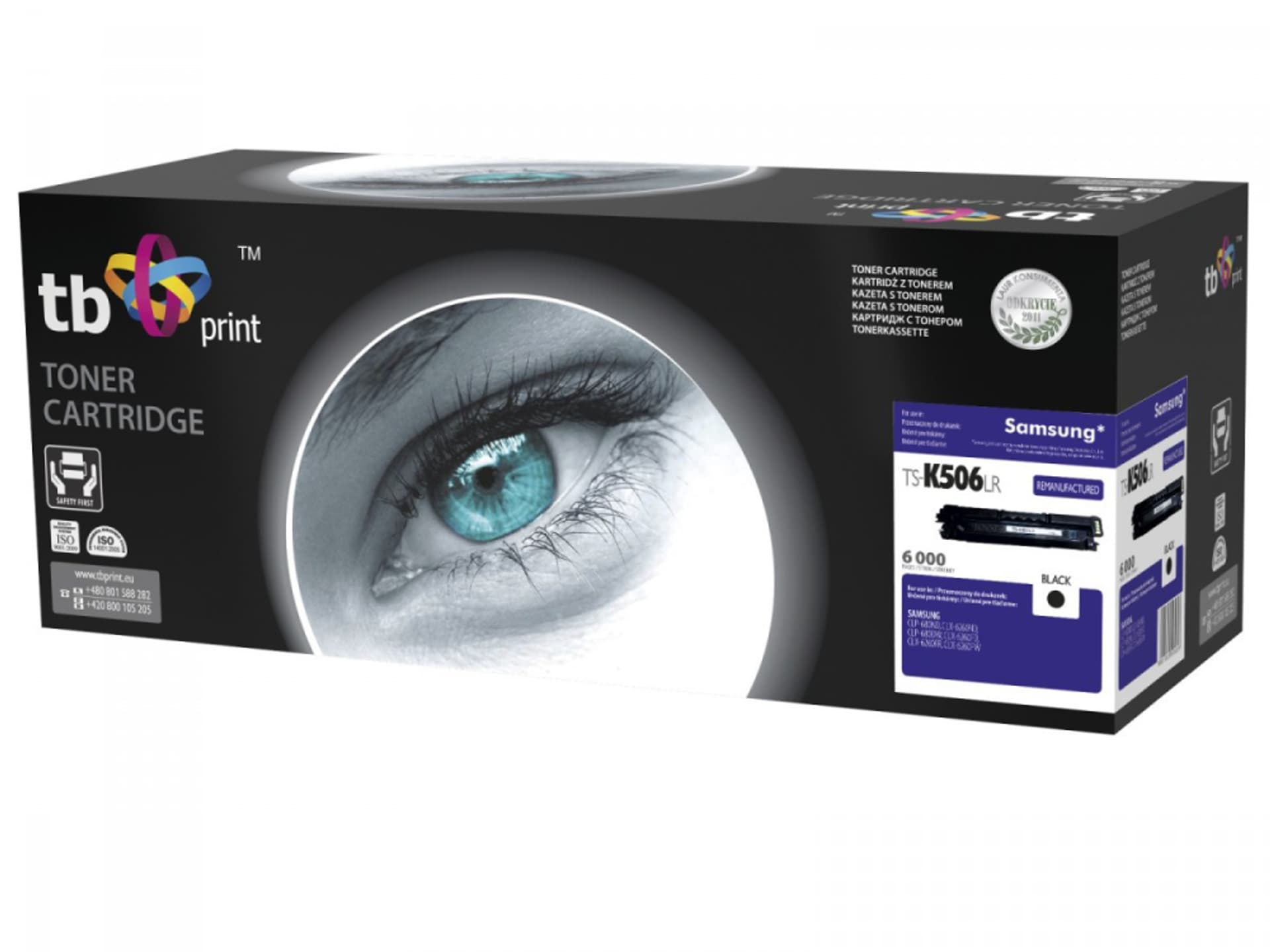 

Toner do Samsung CLT506 TS-K506LR BK ref.