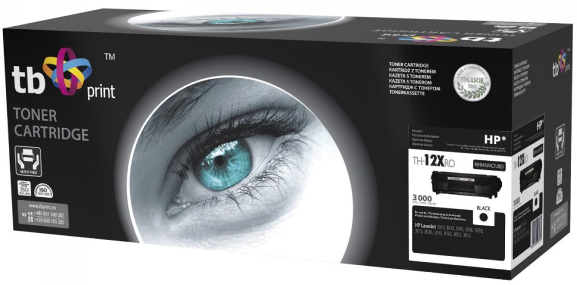 

Toner do HP1010X TH-12XRO BK ref.