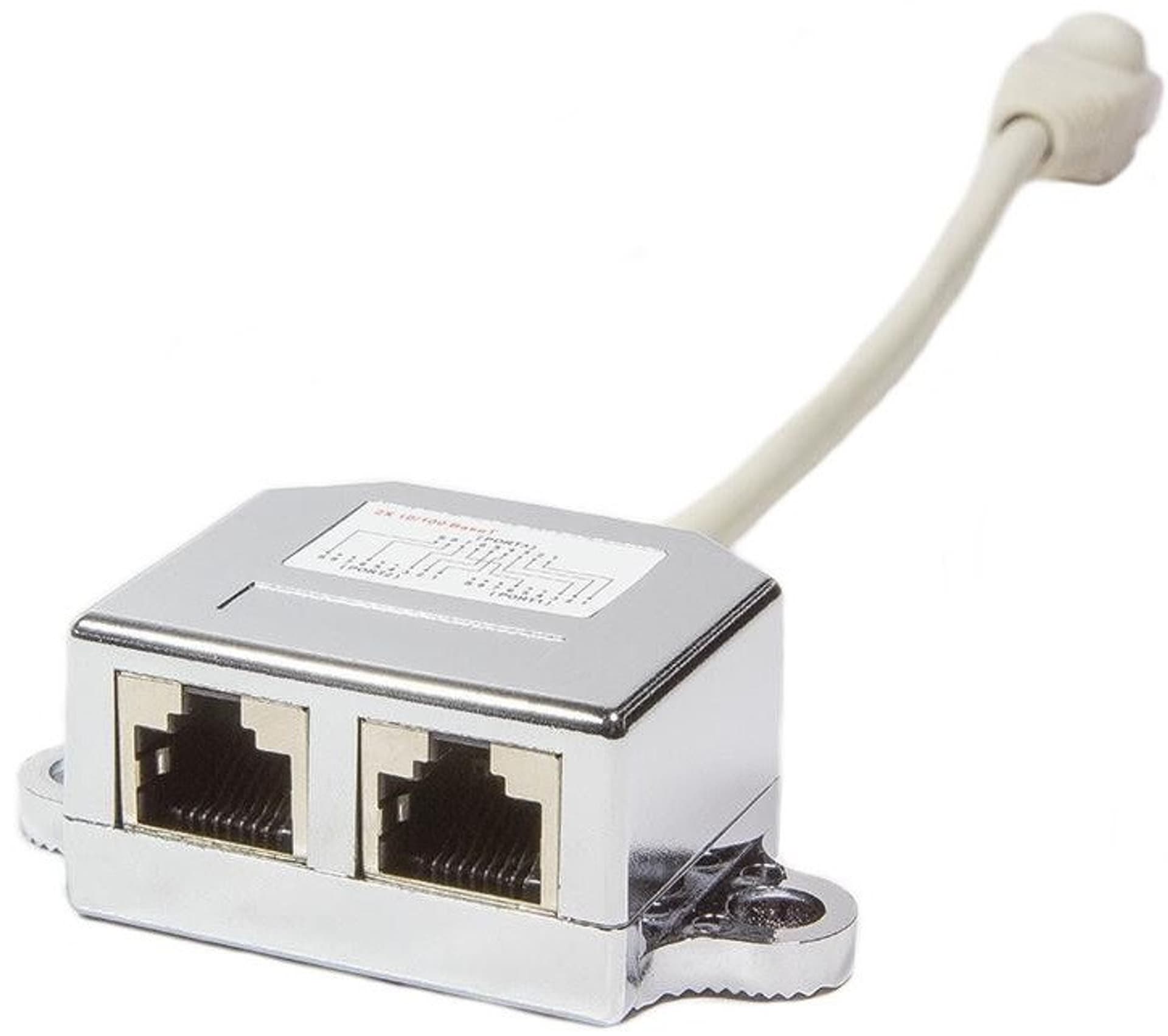 

LOGILINK- T-Adapter RJ45 plug> 2 x gniazdo RJ45 2 x 10 / 100BaseT