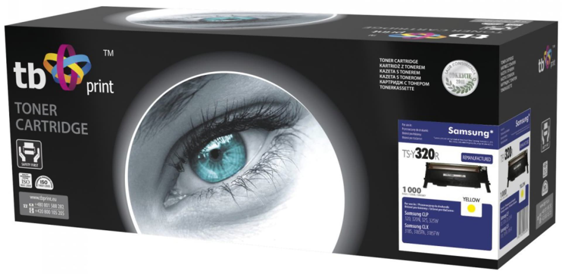 

Toner do Samsung CLP320 TS-Y320R YE ref.