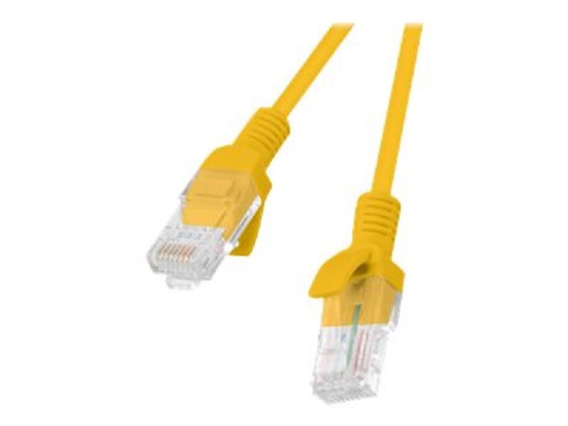 

Patchcord U/UTP Lanberg PCU6-10CC-0200-O (RJ45 - RJ45 ; 2m; U/FTP; kat. 6; kolor pomarańczowy)