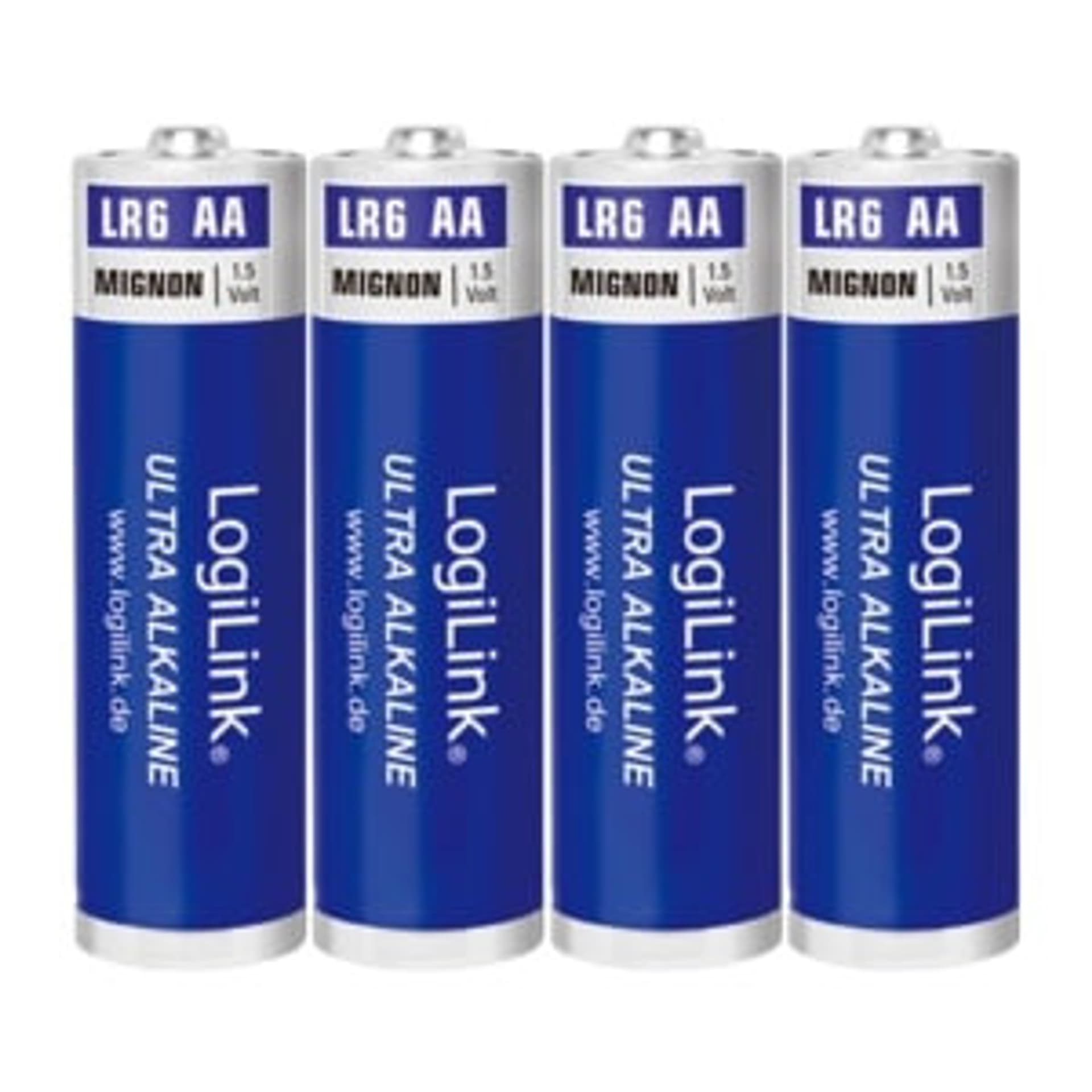 

Baterie LOGILINK Alkaliczna AA (LR6) 1700mAh 4 szt. LR6B4, Lr6) 1700mah 4 szt. lr6b