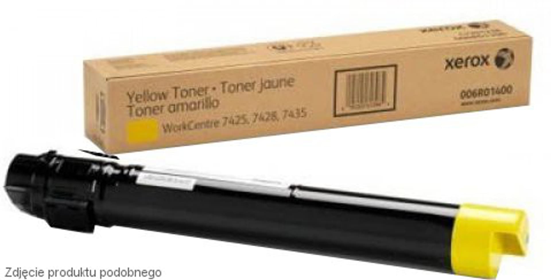 

Xerox oryginalny toner 006R01518, yellow, 15000s, Xerox WorkCentre 7525, 7530, O