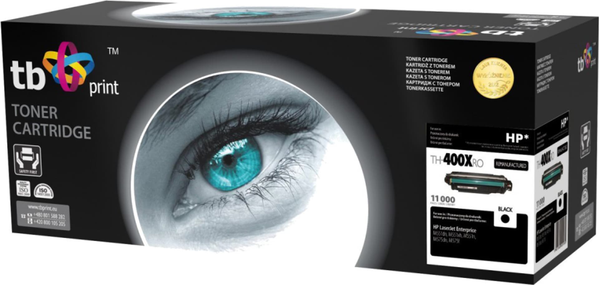 

Toner do HP ENTER 551 TH-400XRO BK ref.