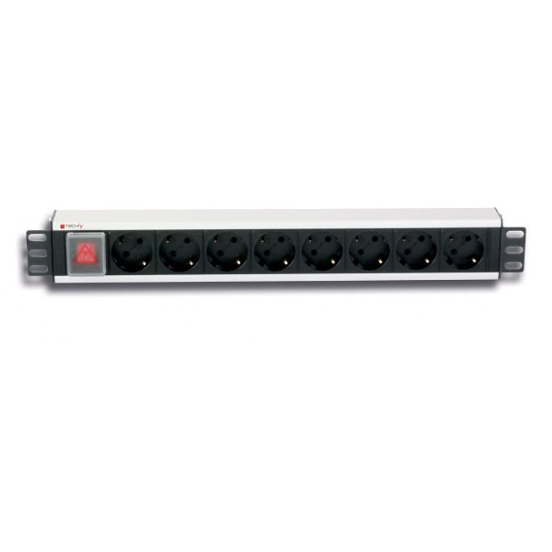 

Listwa zasilająca rack 19cali 1,5U 250V/16A 8x Schuko 3m włącznik