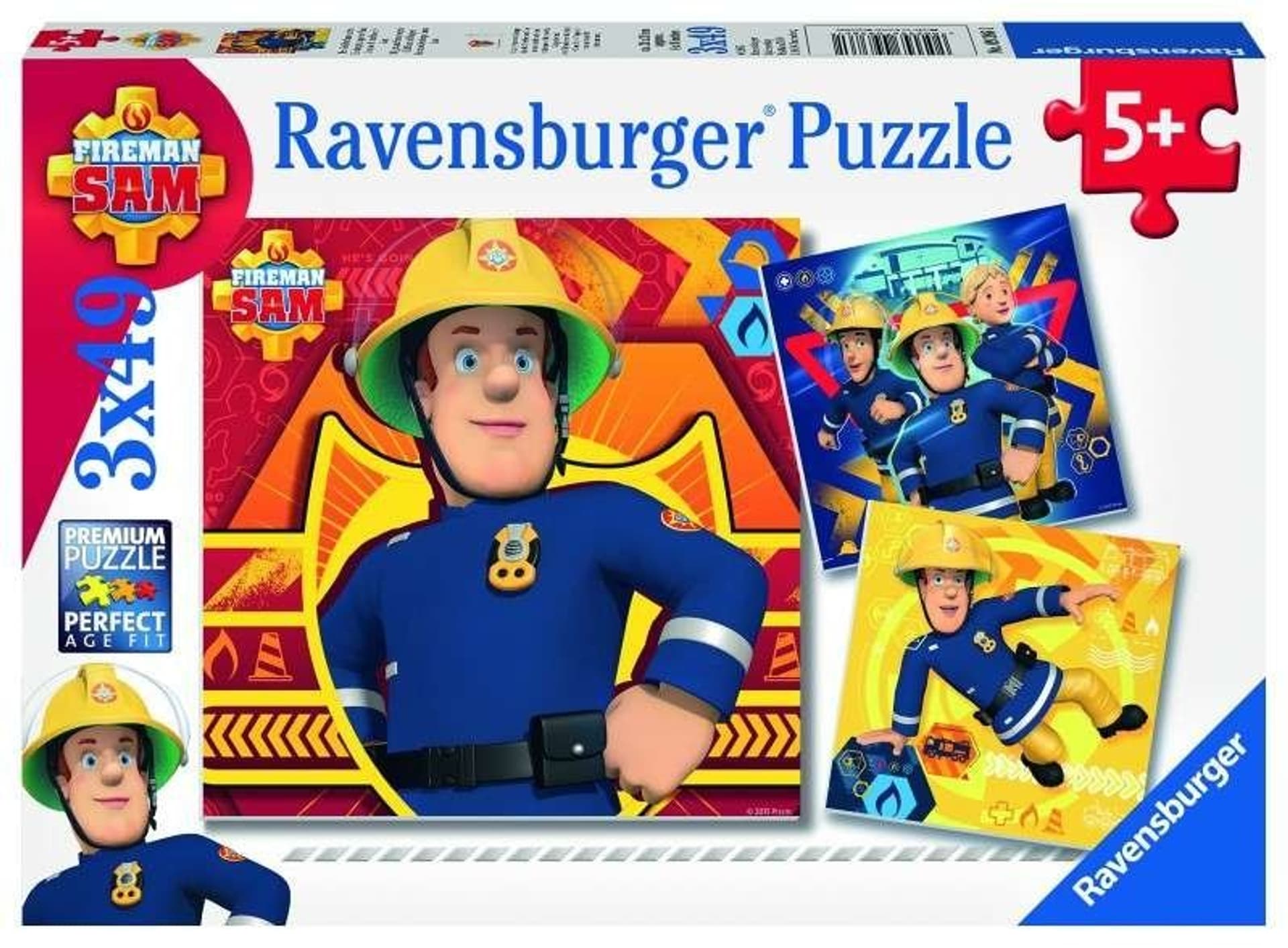 

PUZZLE STRAŻAK SAM 3X49 ELEMENTÓW RAVENSBURGER
