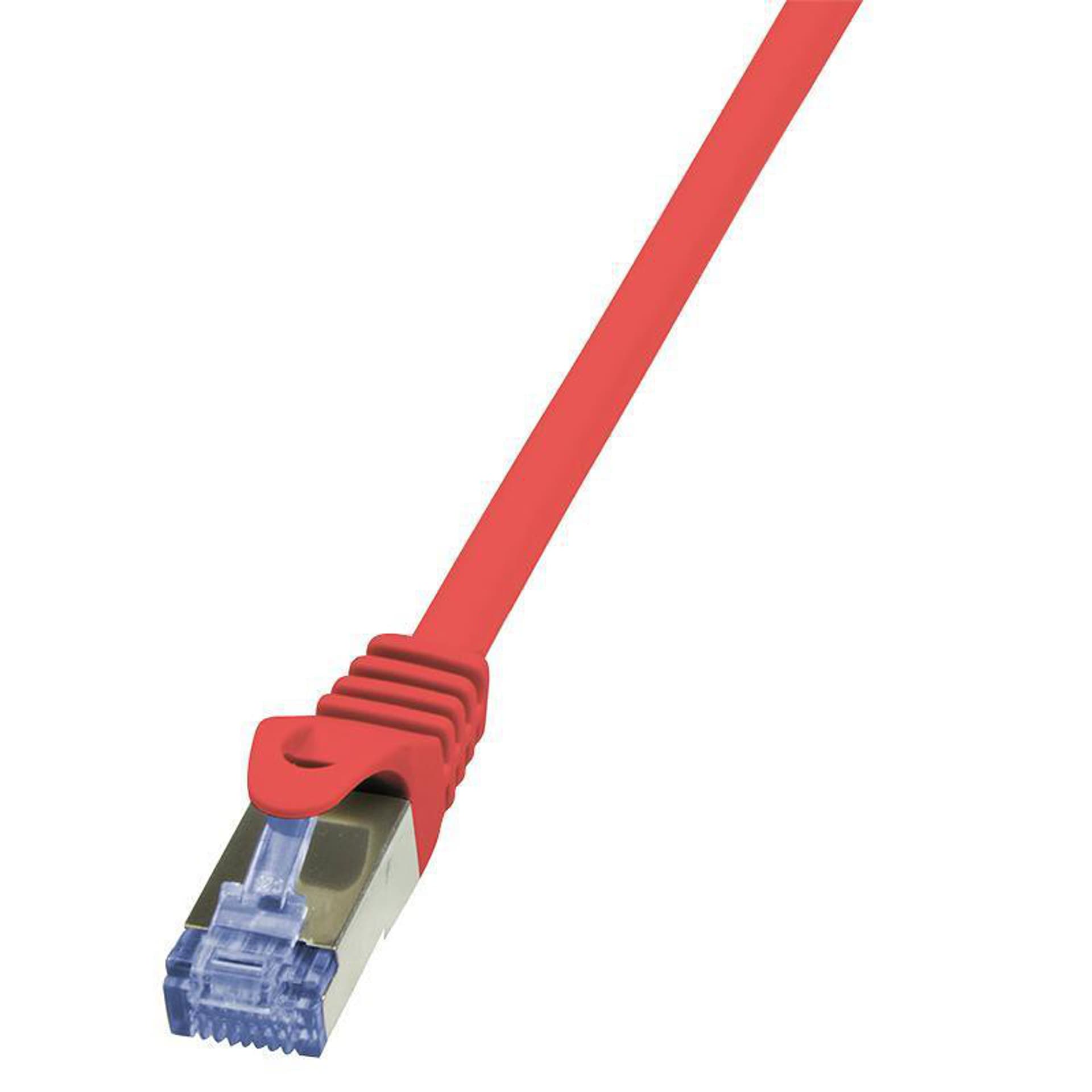 

LOGILINK S/FTP Cat.6a 0.5 m Czerwony 0.5 Patchcord