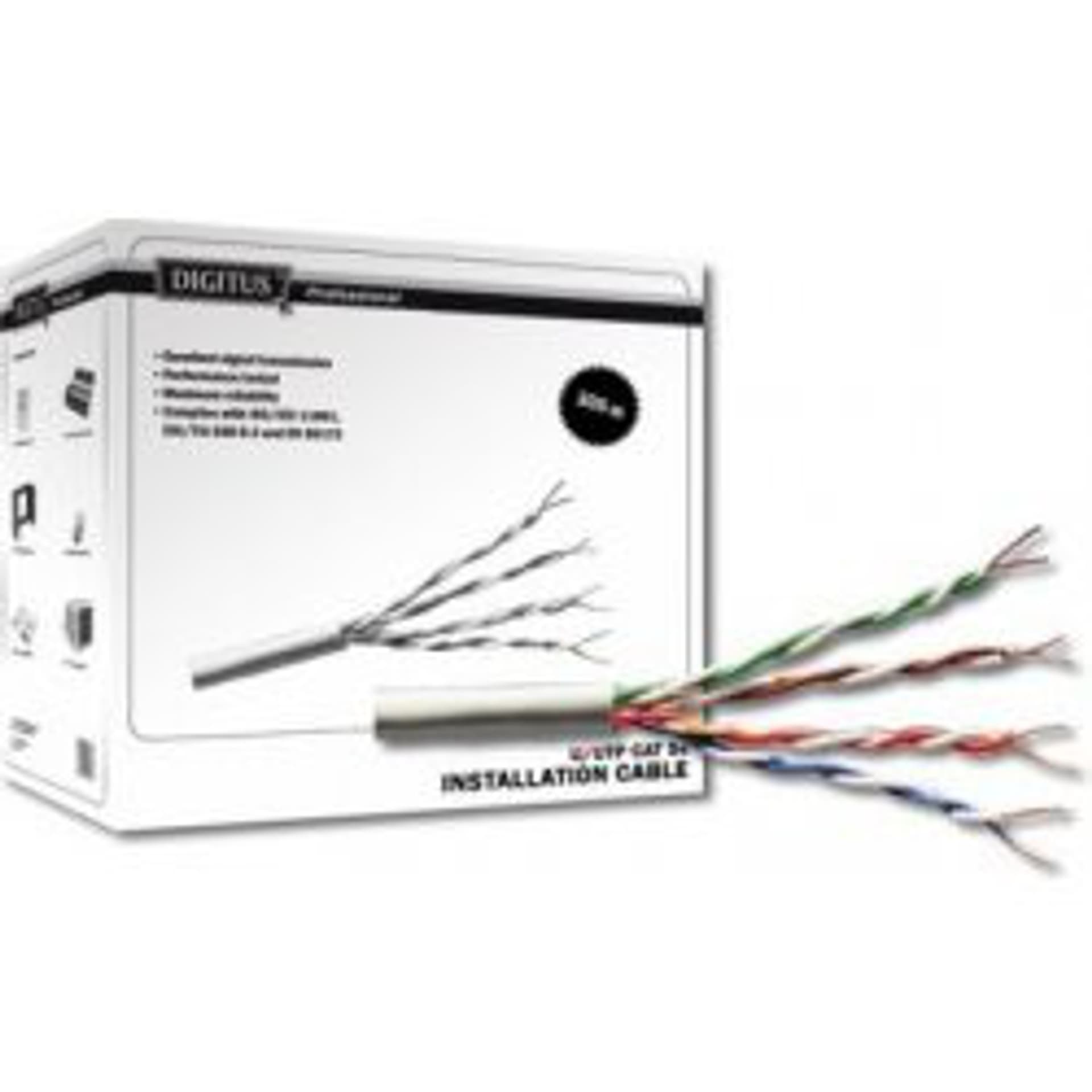 

DIGITUS Cat5e U-UTP 100 m 100 Instalacyjny