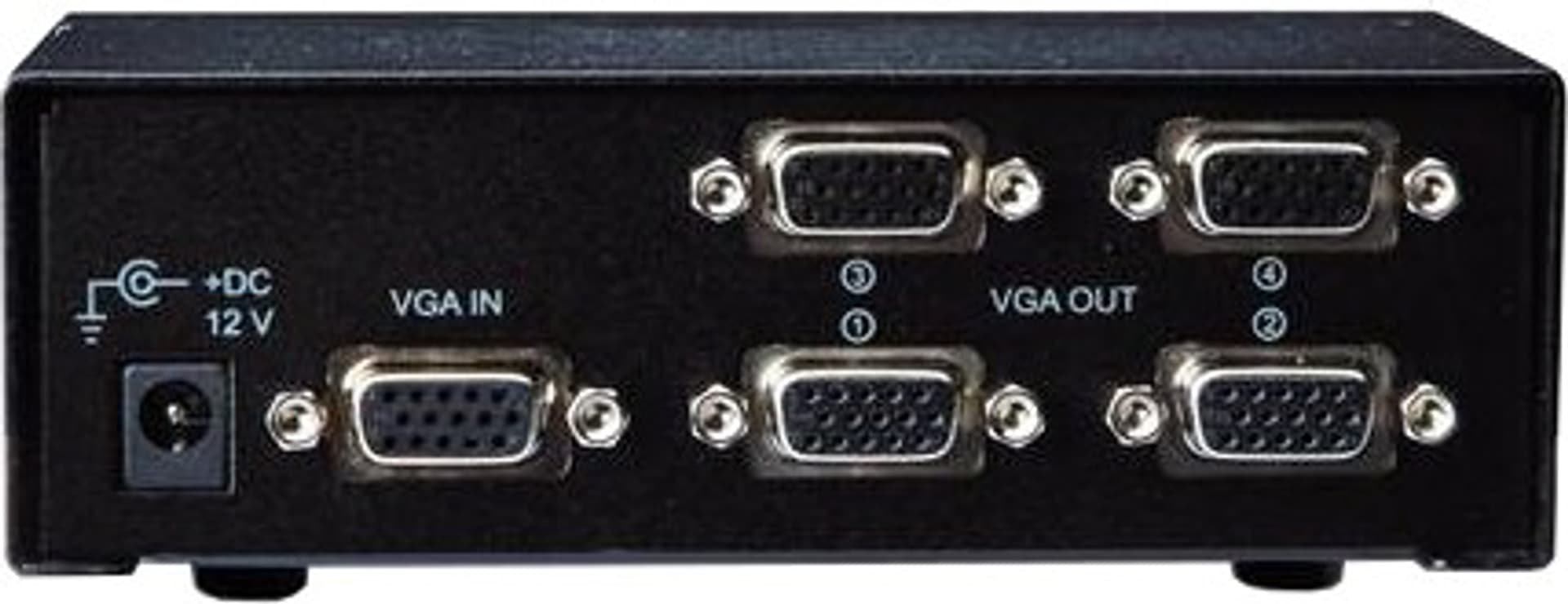 

Przełącznik/Rozdzielacz Video DIGITUS VGA splitter 400MHz DC-42110