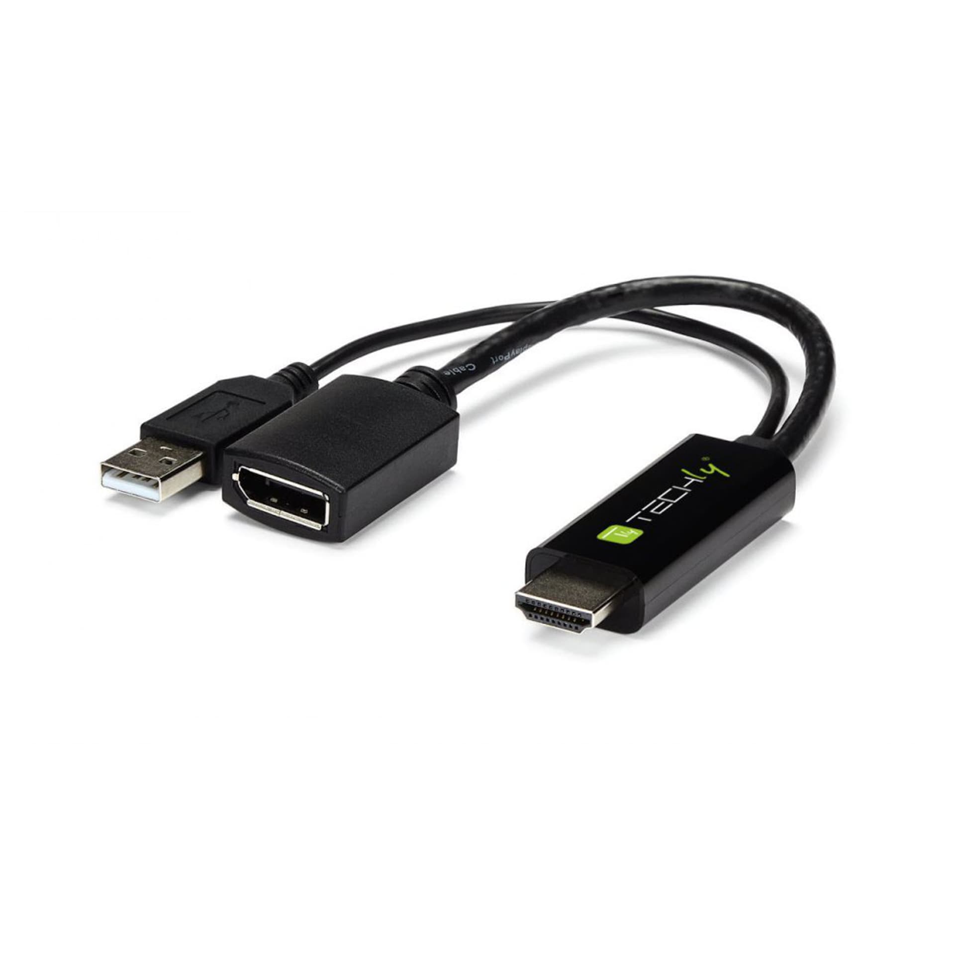 

Adapter TECHLY ICOC HDMI-DP12A60 DisplayPort - HDMI + USB