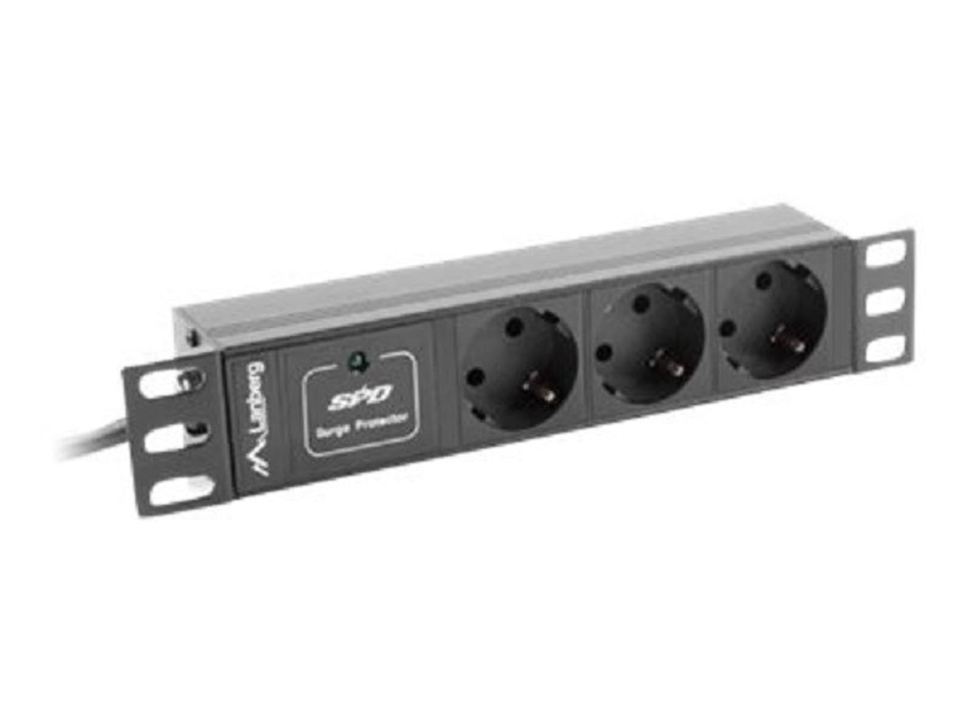 

Listwa zasilająca LANBERG PDU-03E-0200-BK