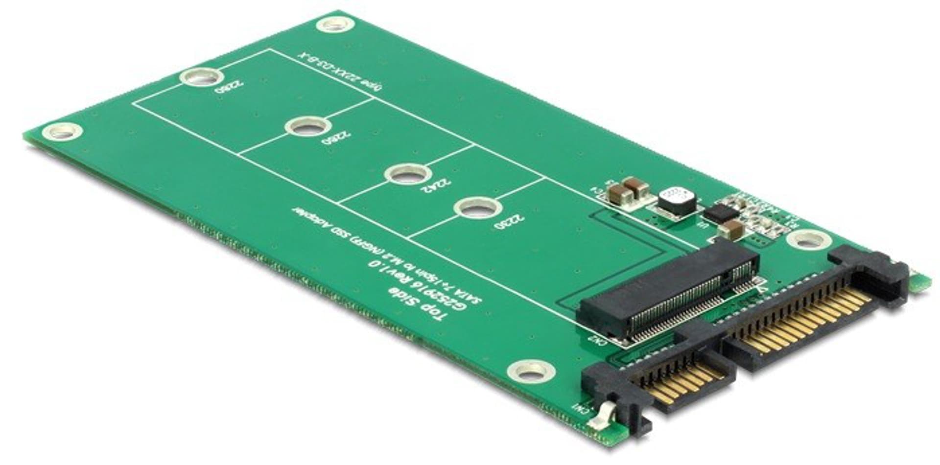 

Adapter Sata 22Pin - M.2 NGFF Key B 67Pin płytka