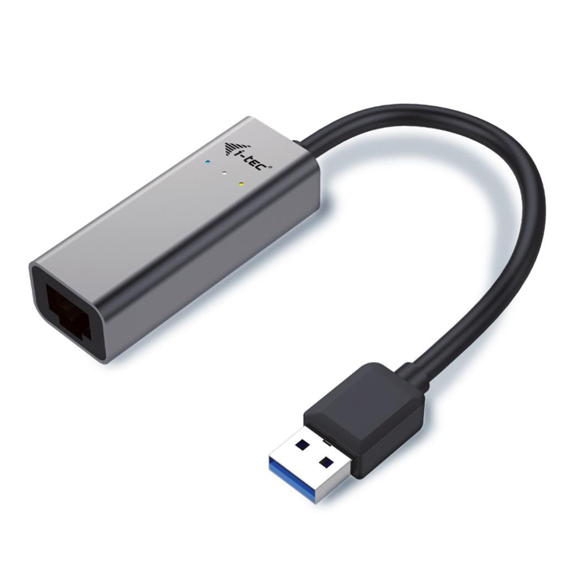 

USB 3.0 adapter Metal Gigabit Ethernet, 1x USB 3.0 do RJ45 10/100/1000 Mbps