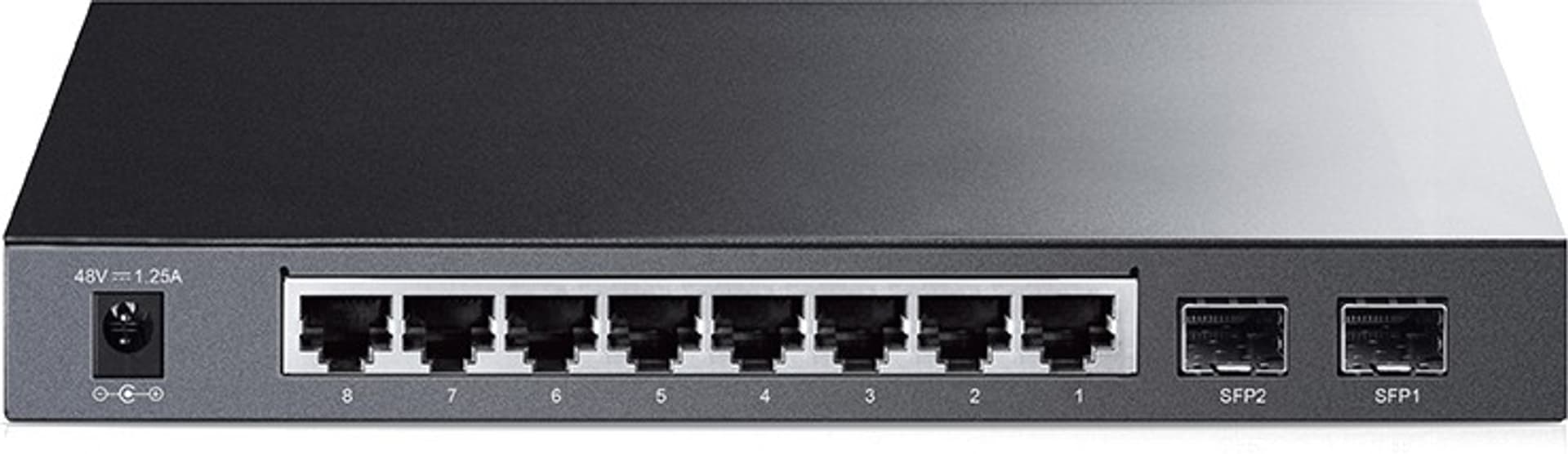 

TP-Link TL-SG2210P 8-Port Gigabit Desktop PoE Switch with 2 Combo SFP Slots