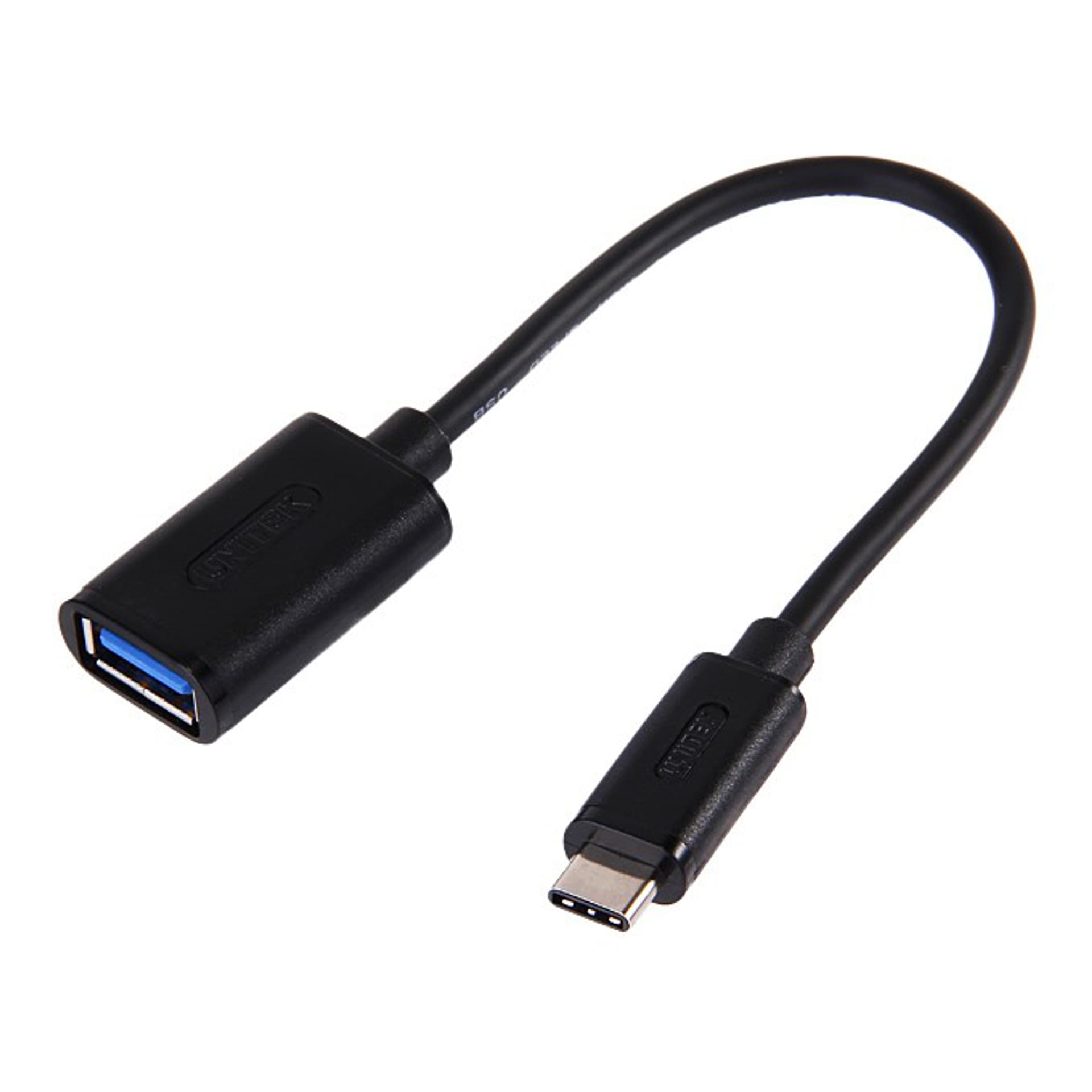 

UNITEK ADAPTER USB TYP-C - USB A, M/F, 0,15M