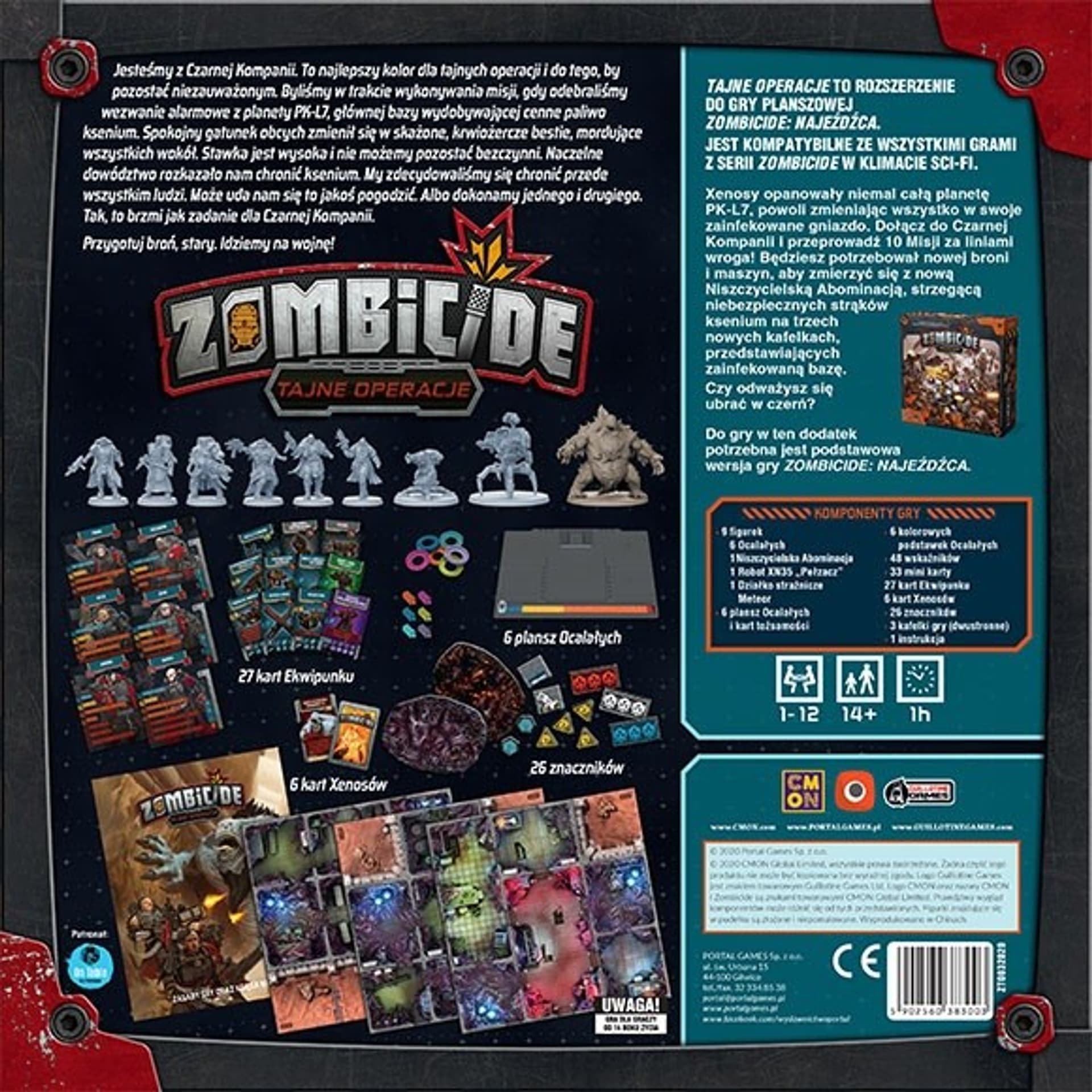 

Gra Zombicide Najeźdzca-Tajne Operacje