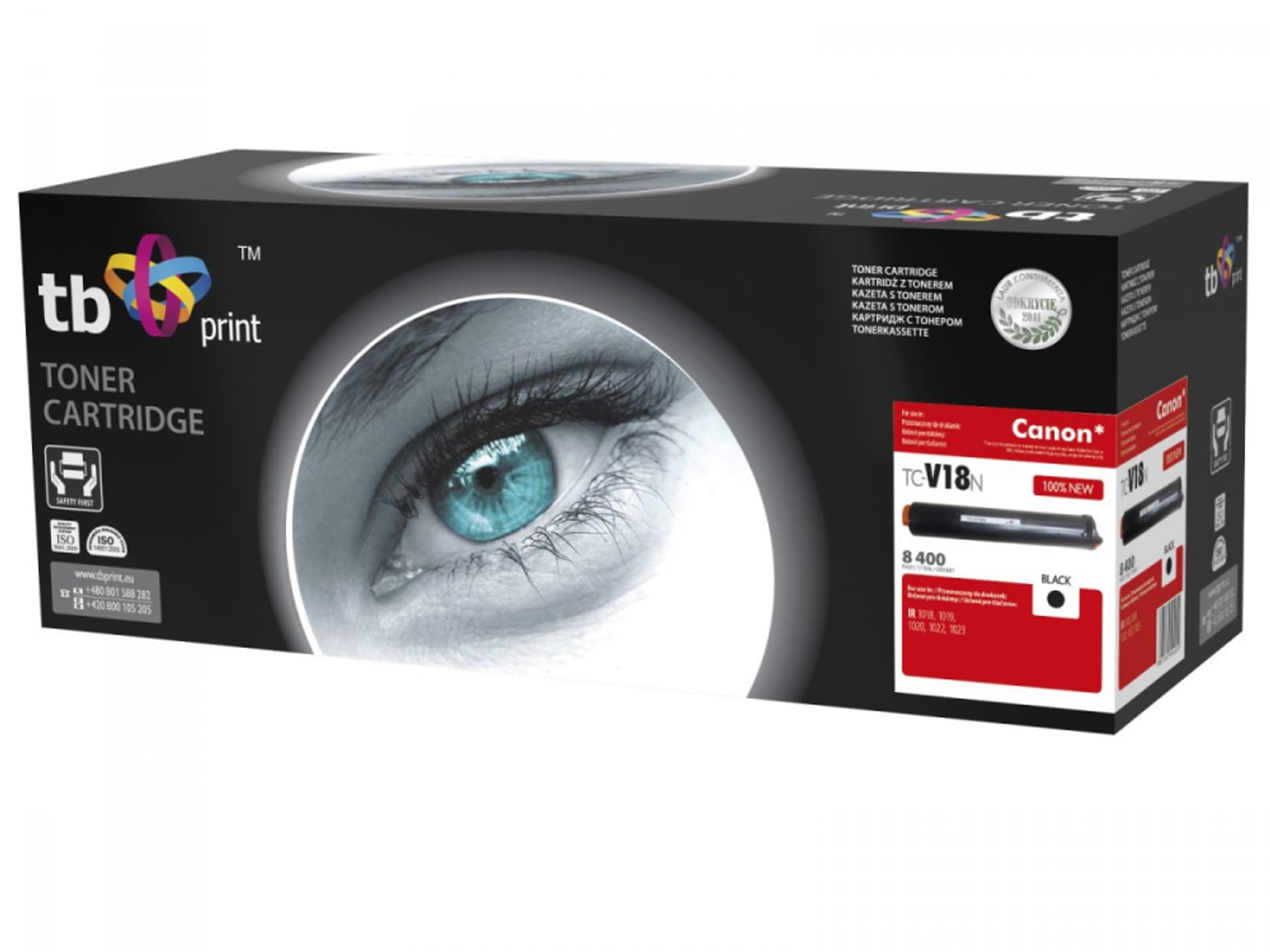 

Toner do Canon IR1018/1020 TC-EXV18N BK 100% nowy