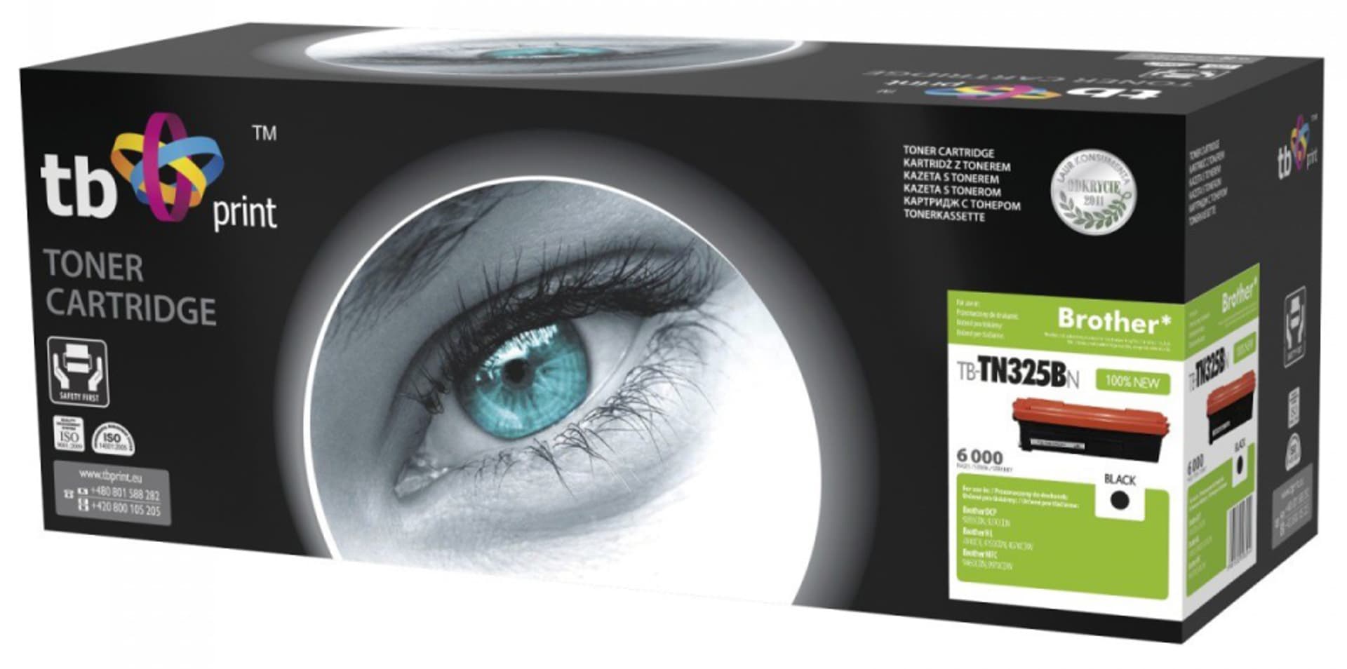 

Toner do Brother TN325B BK 100% nowy TB-TN325BN