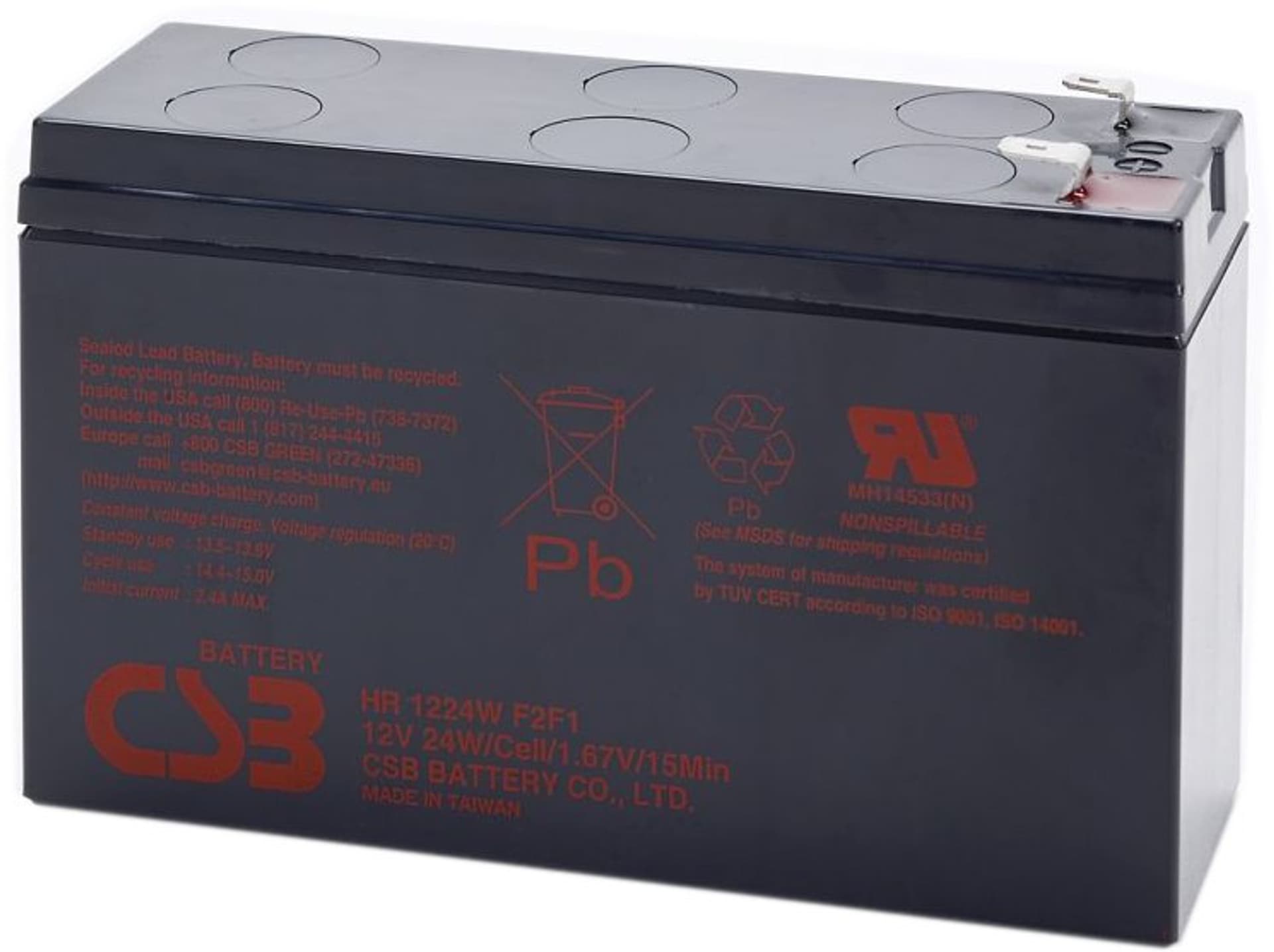 

Bateria do zasilacza awaryjnego CSB HR 1224WF2