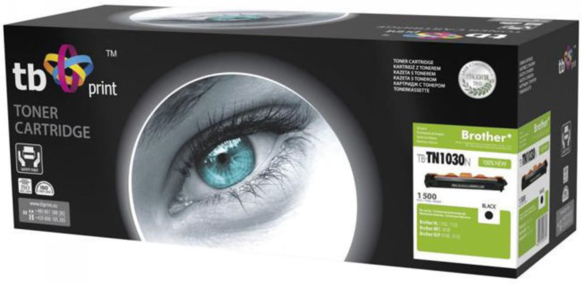 

Toner do Brother TN1030 TB-TN1030N BK 100% nowy